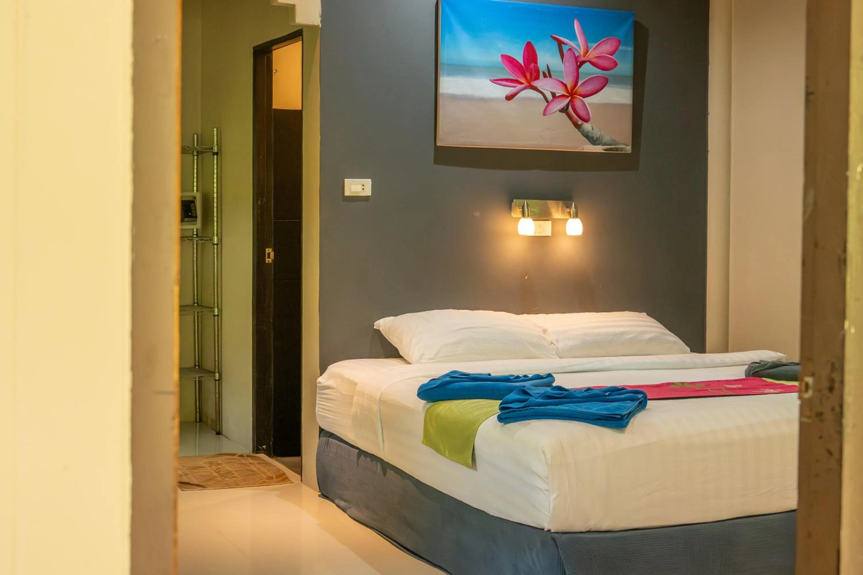 Bed in Seetanu Bungalows