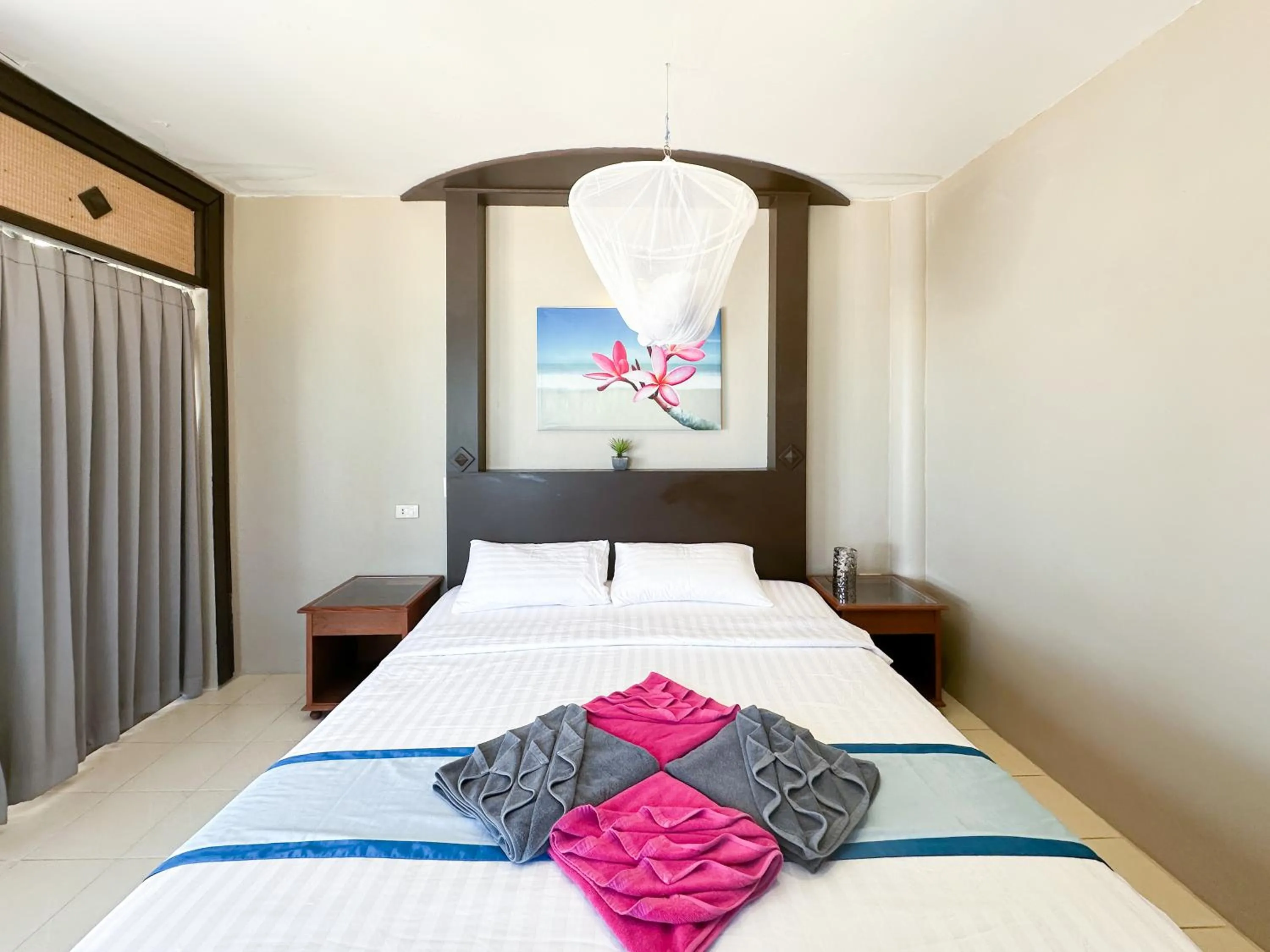 Bed in Seetanu Bungalows