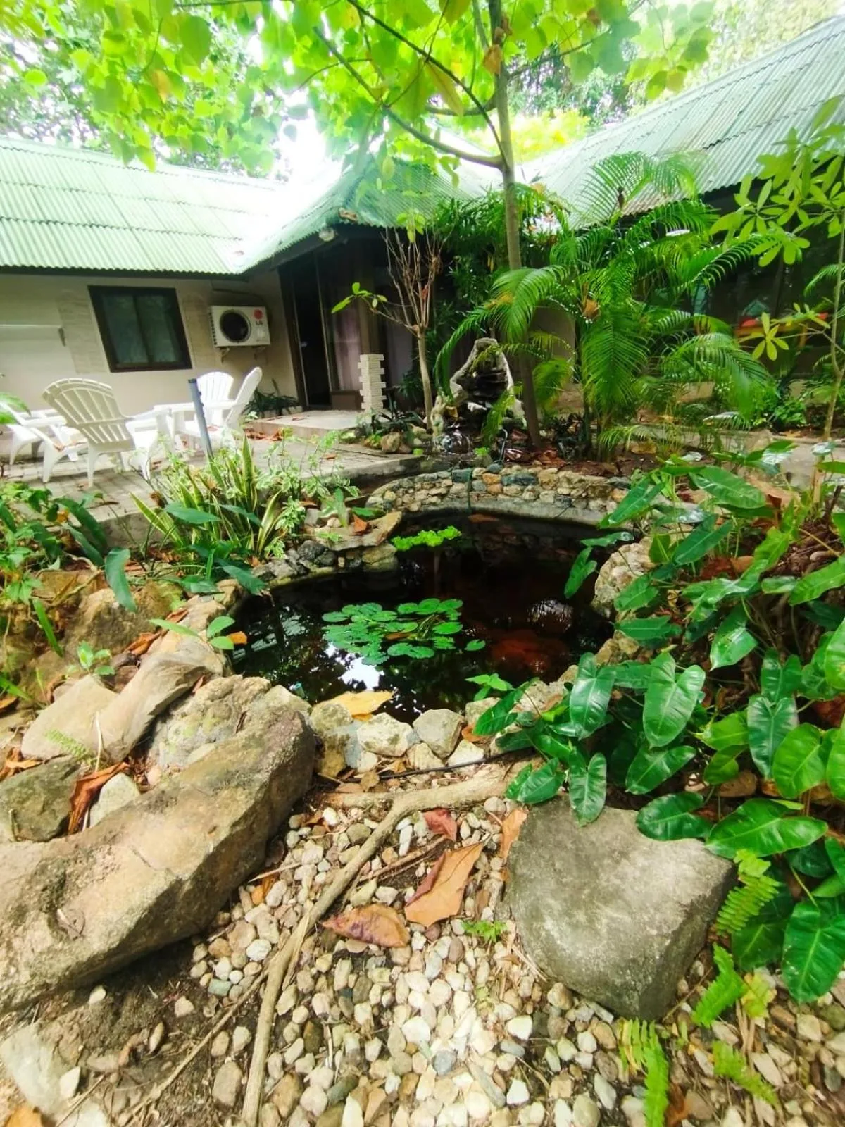 Garden in Seetanu Bungalows