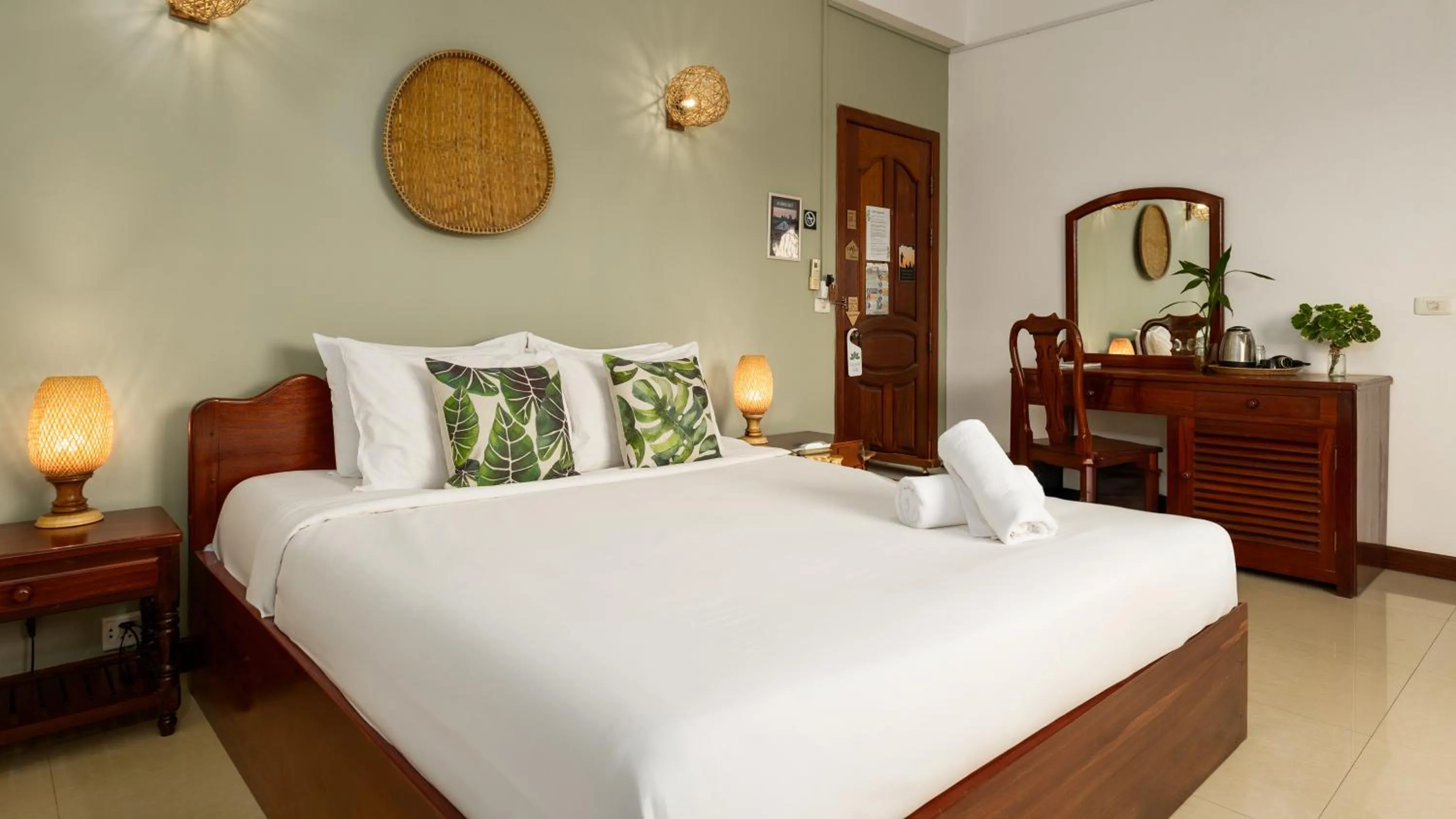 Bed in Babel Siem Reap Guesthouse