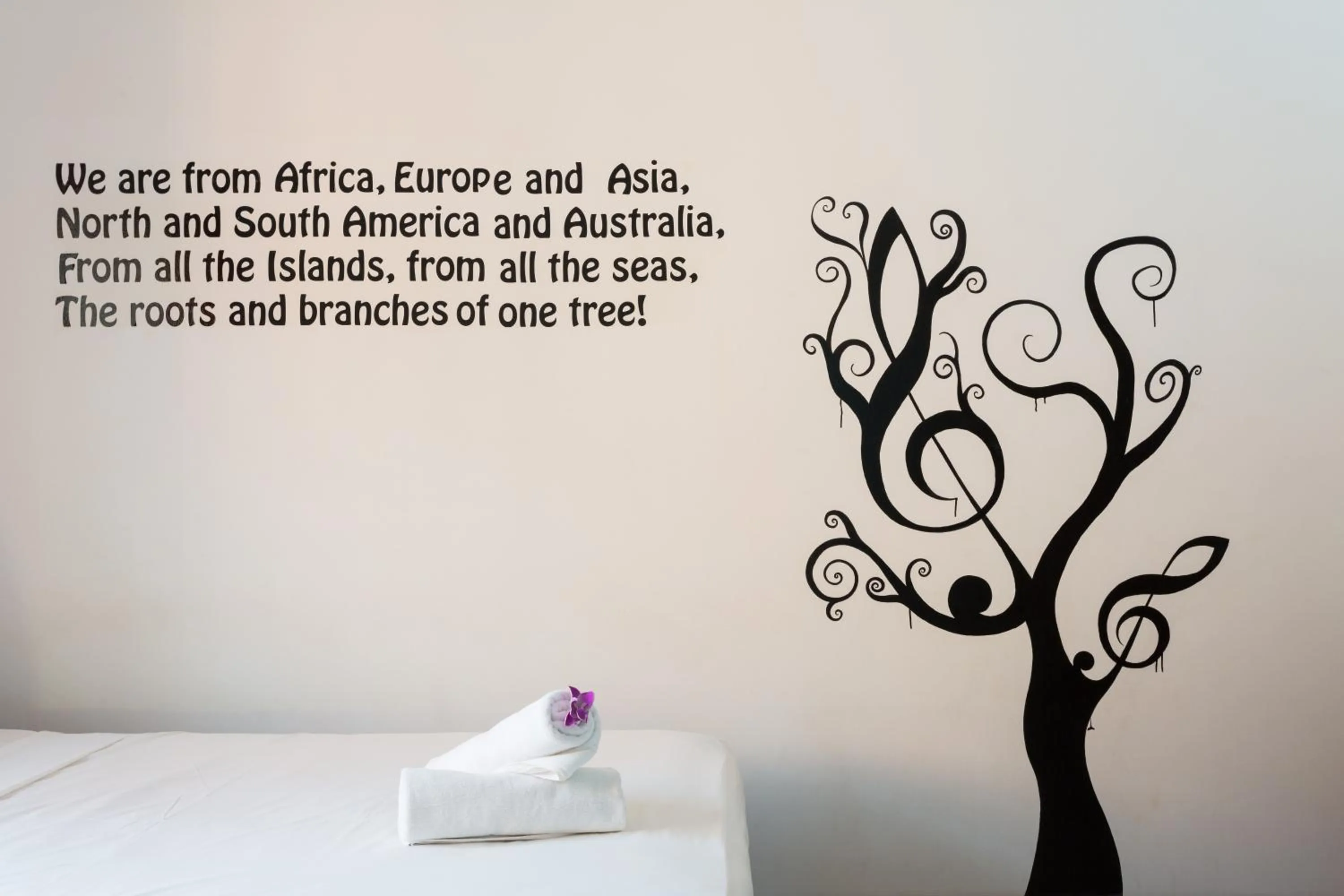 Decorative detail in Babel Siem Reap Guesthouse