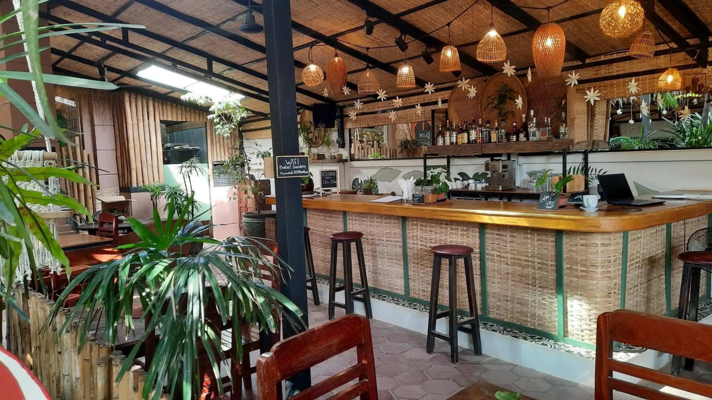 Lounge or bar in Babel Siem Reap Guesthouse Lounge or bar in Babel Siem Reap Guesthouse