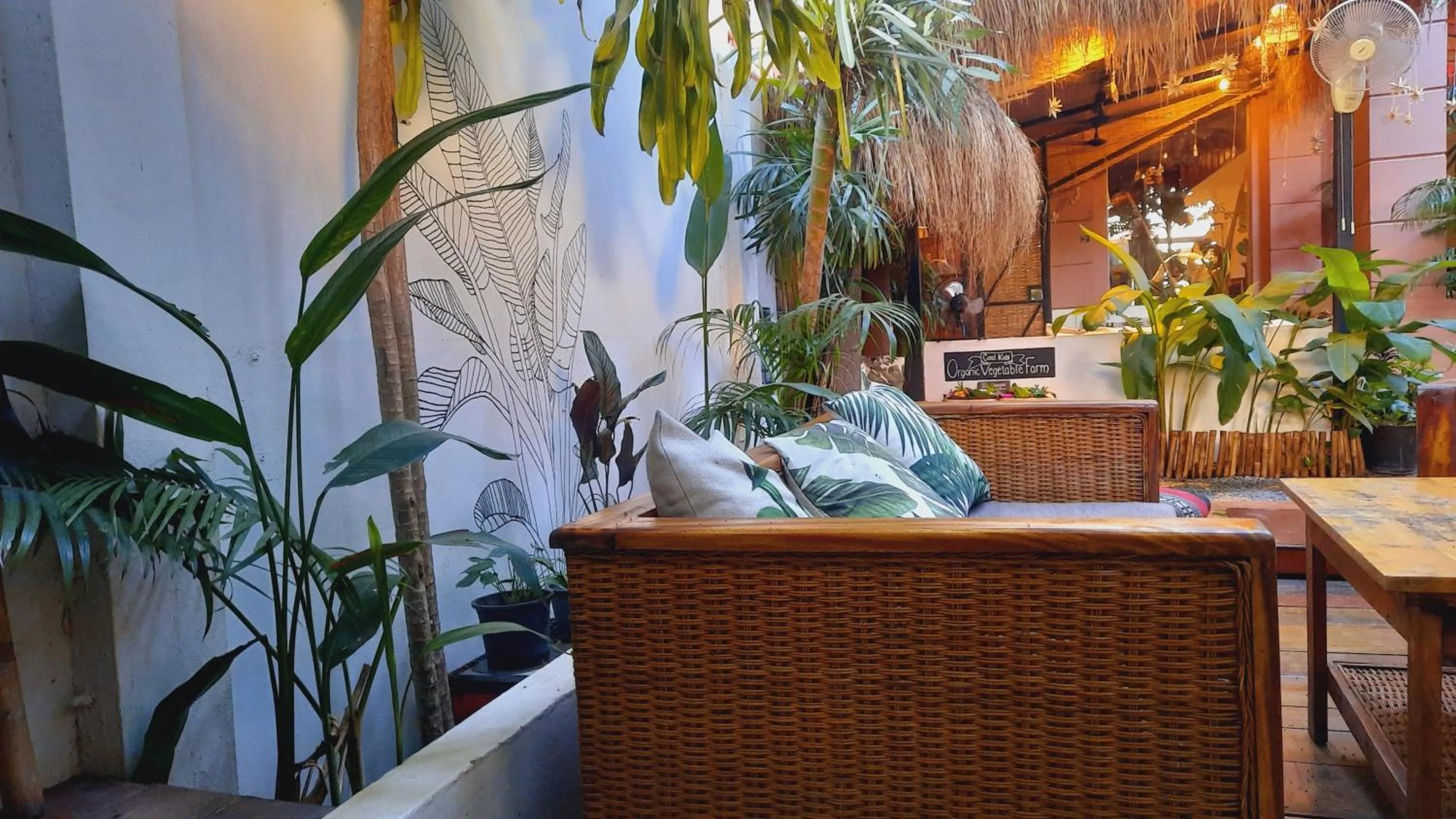 Garden in Babel Siem Reap Guesthouse