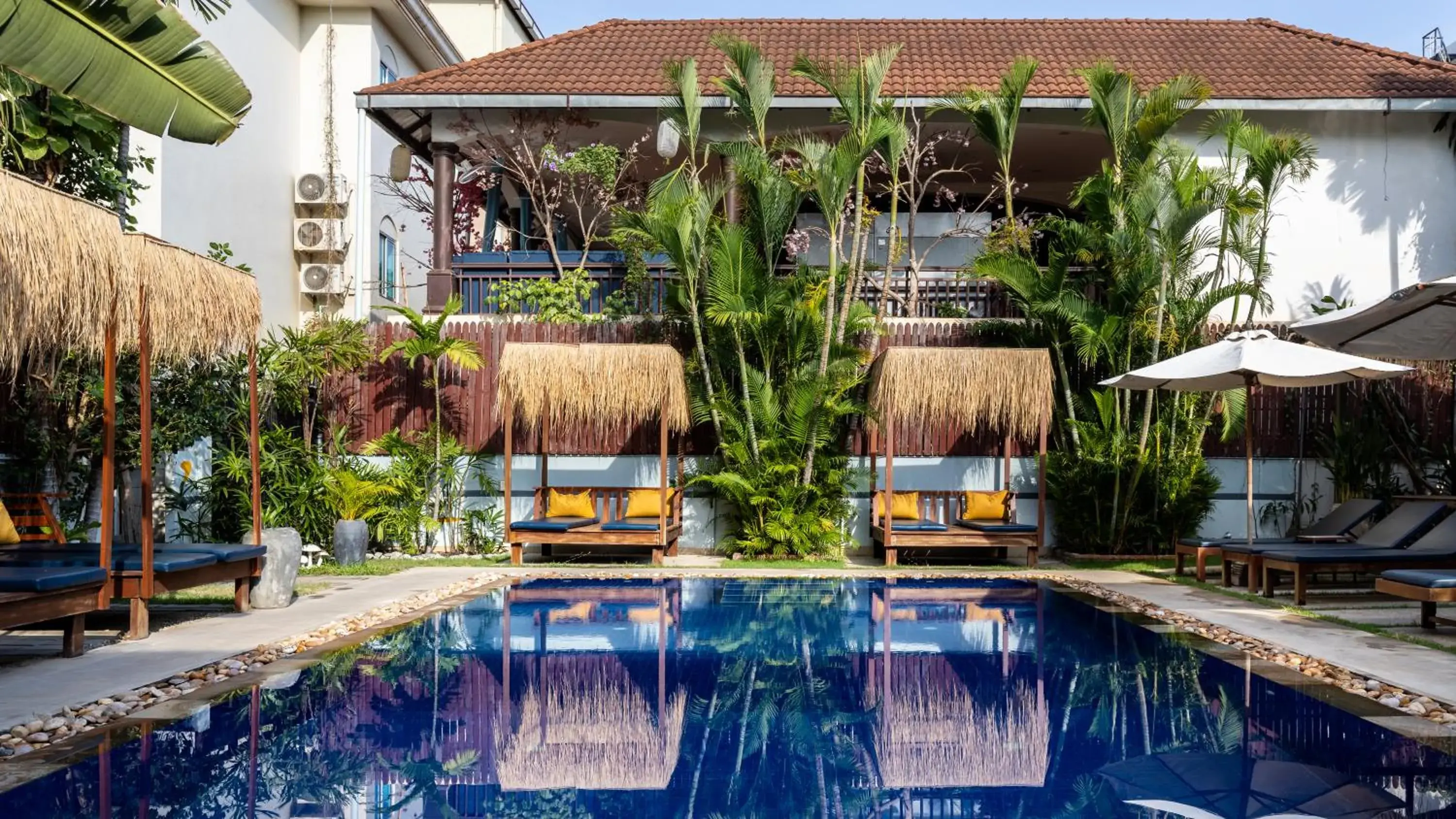 Swimming pool in Babel Siem Reap Guesthouse Swimming pool in Babel Siem Reap Guesthouse