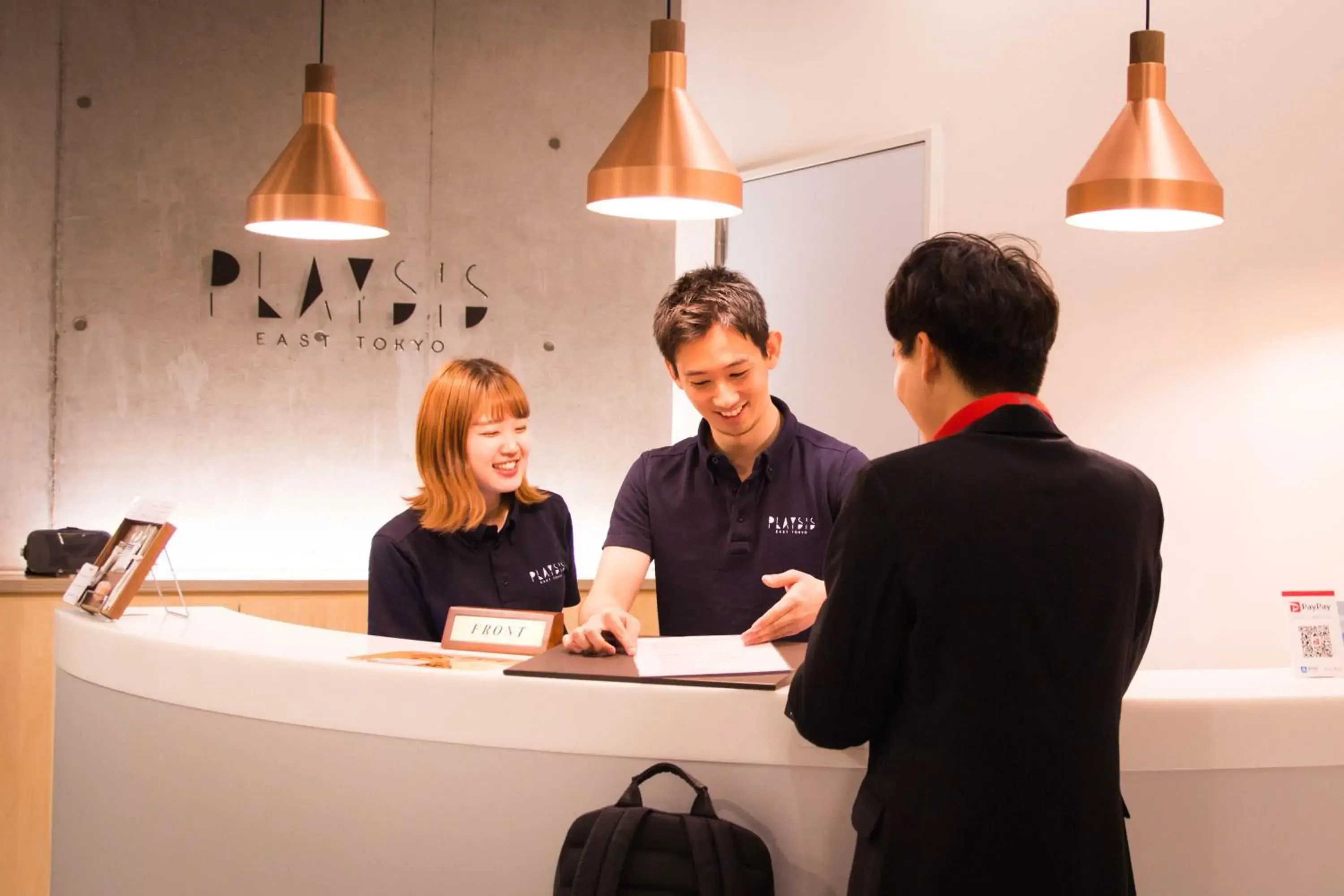 Lobby or reception in Playsis East Tokyo Lobby or reception in Playsis East Tokyo