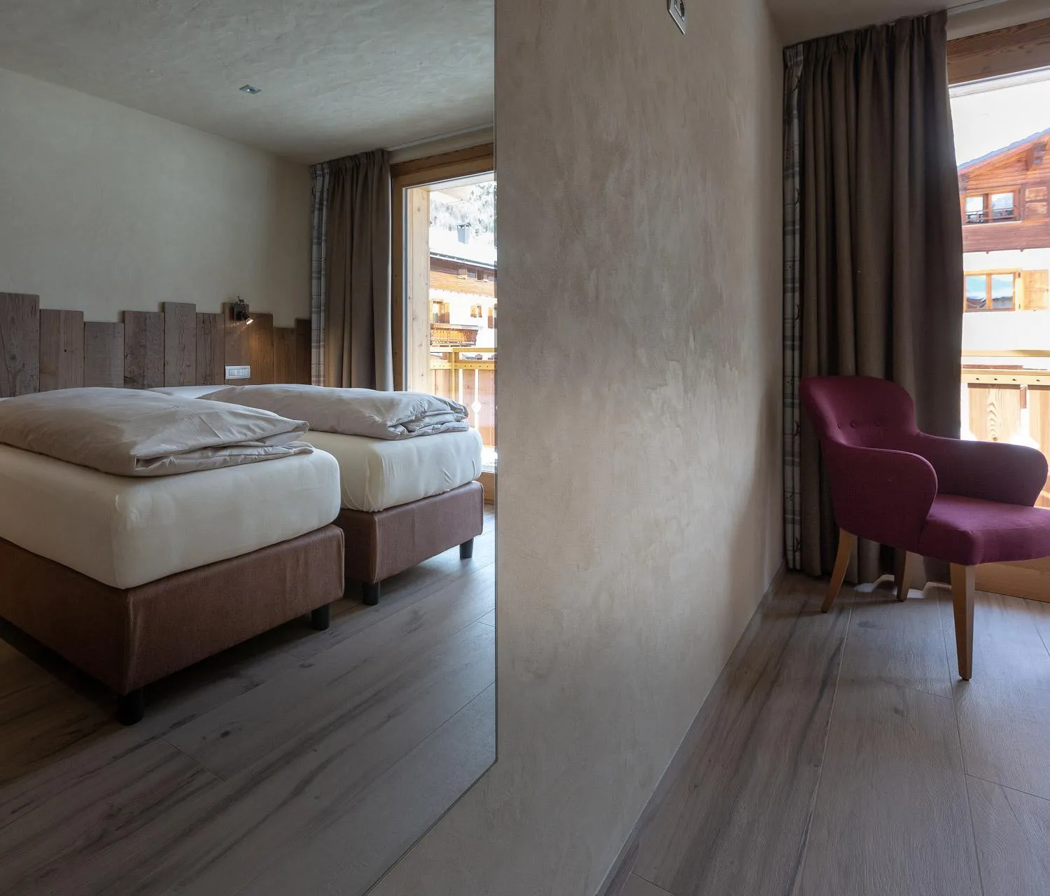 Bed in Chalet Cuna Bela
