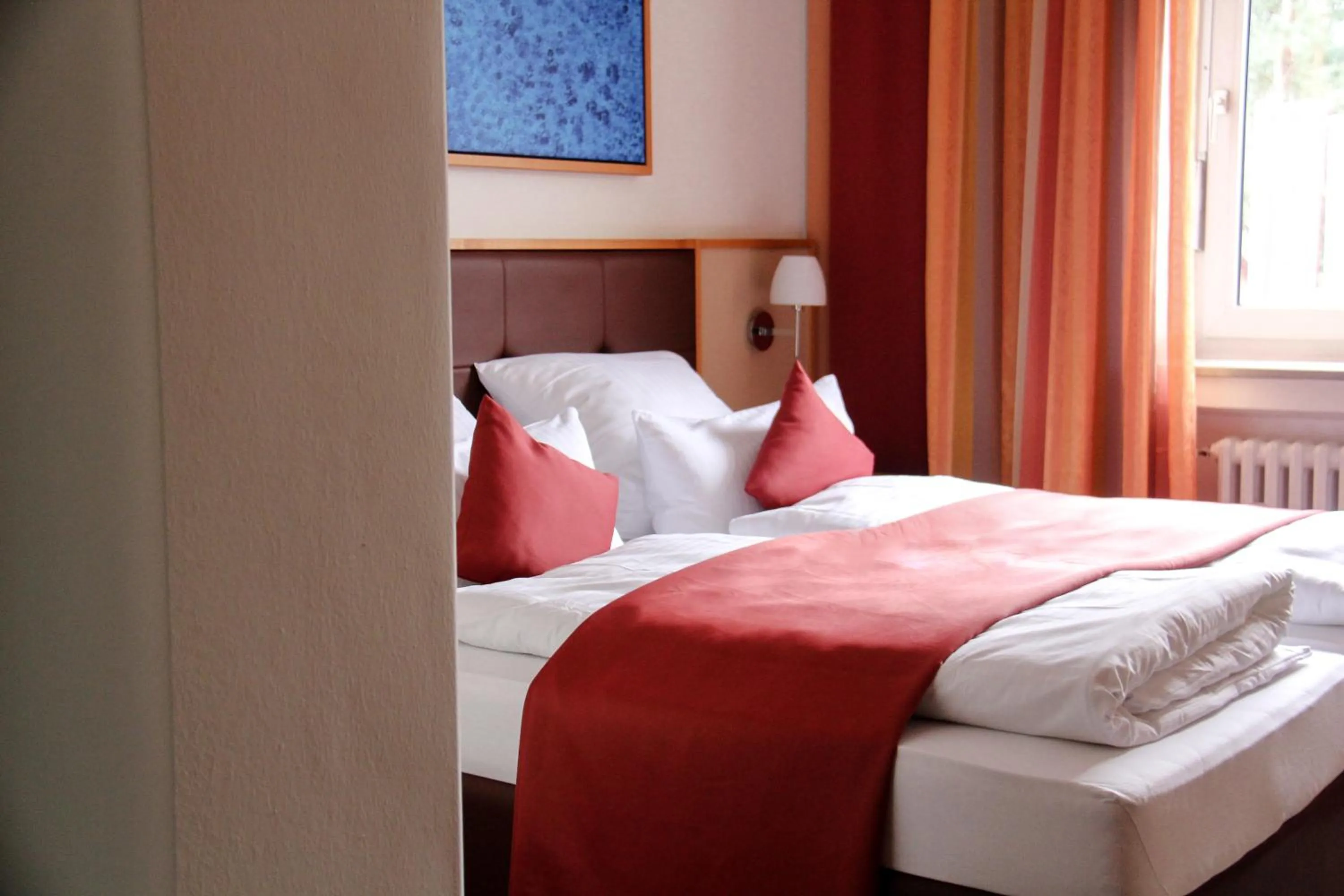 Photo of the whole room, Bed in Landhotel-Neunburg