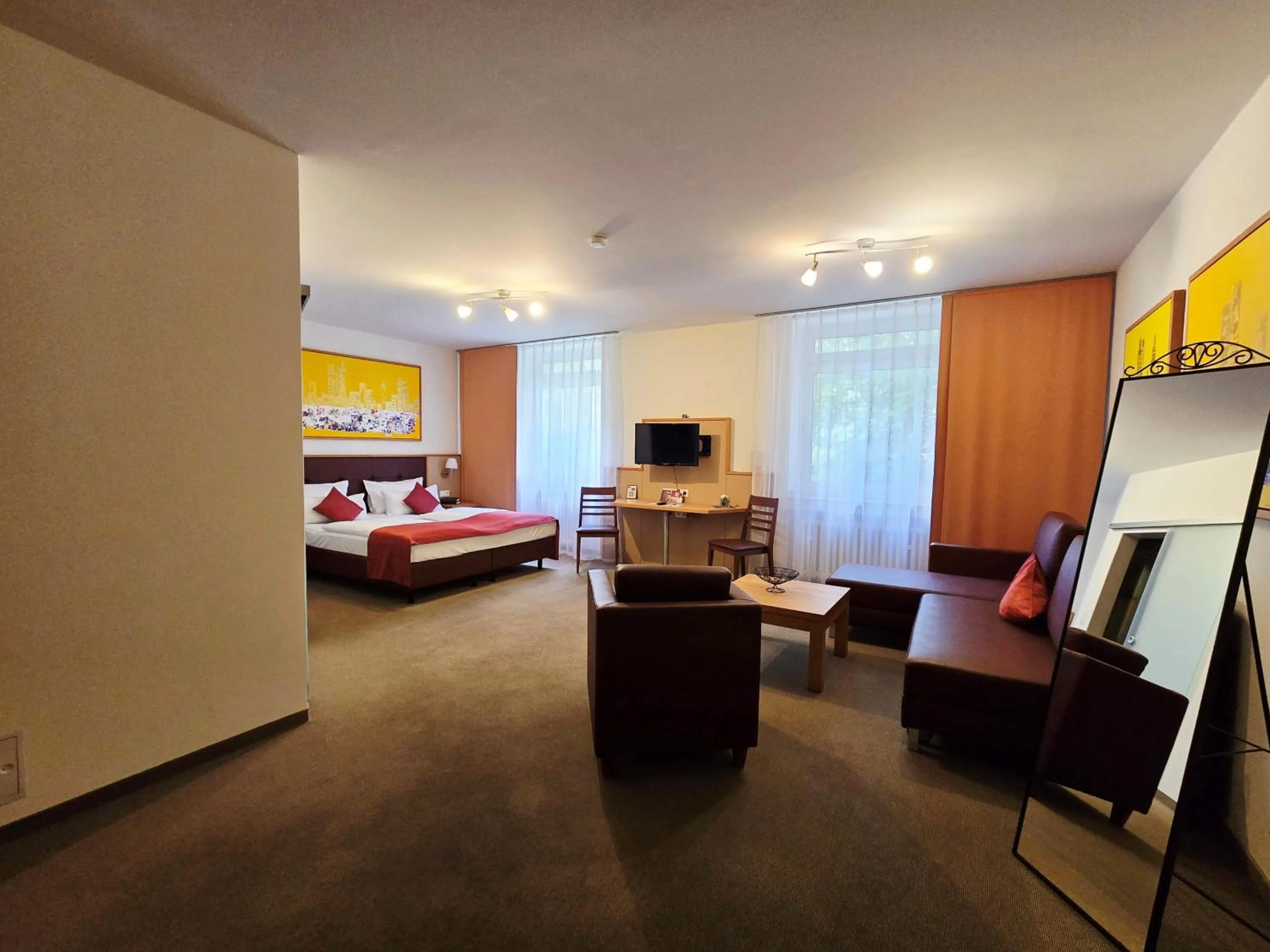 Bed in Landhotel-Neunburg