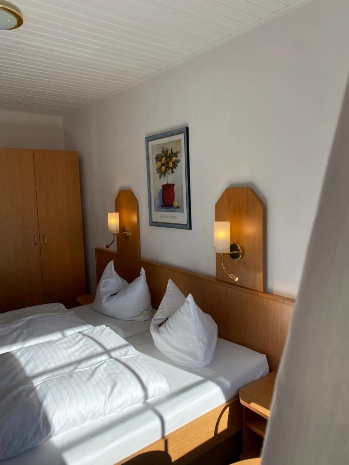 Bed in Hotel Strandräuber