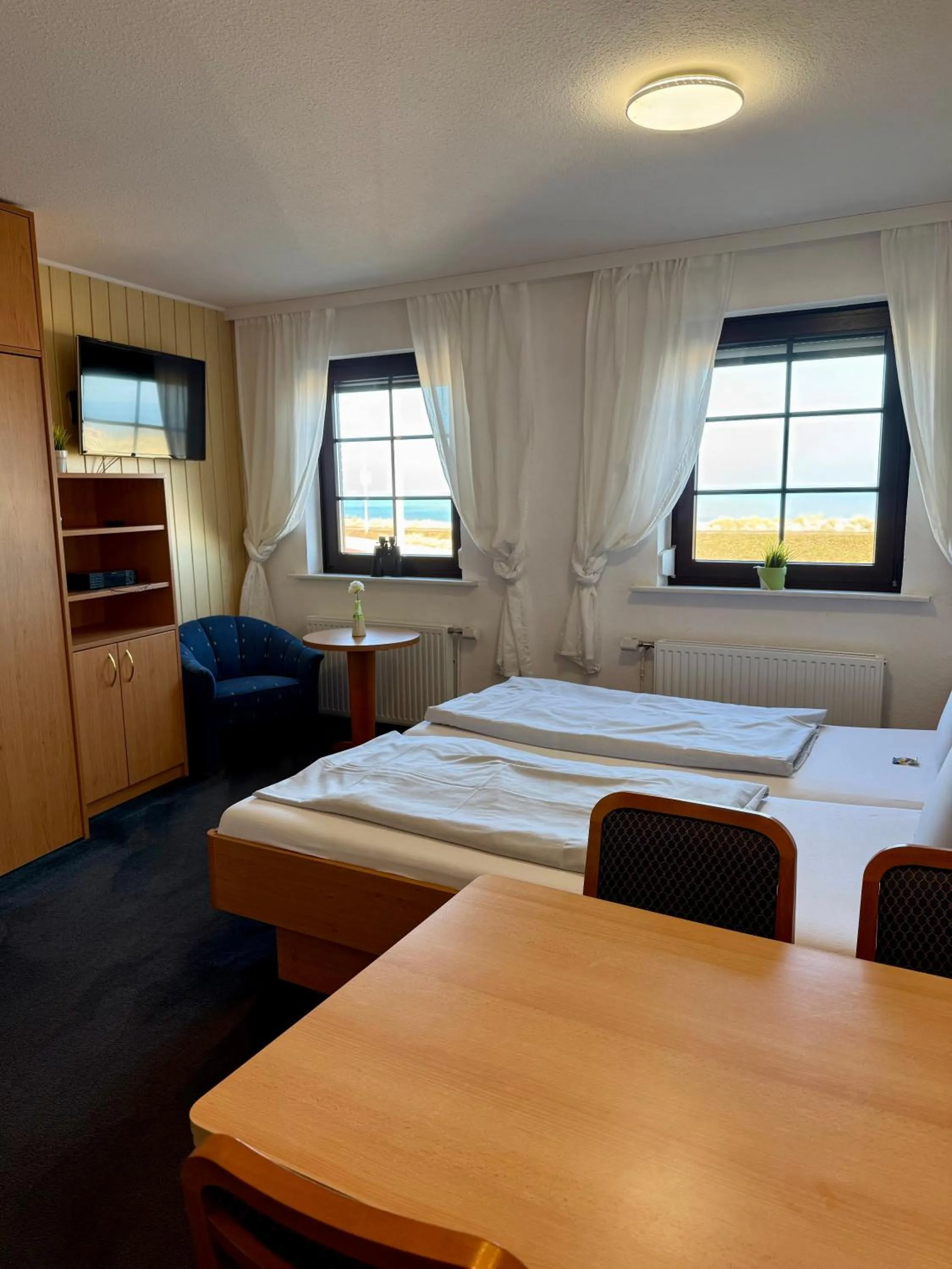 Bed in Hotel Strandräuber