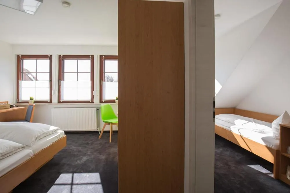 Bed in Hotel Strandräuber