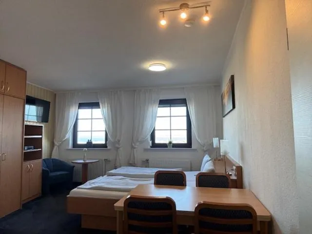 Bed in Hotel Strandräuber