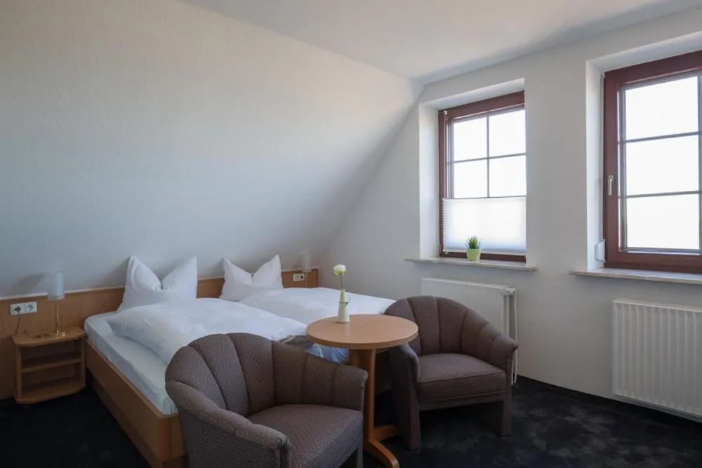 Bed in Hotel Strandräuber