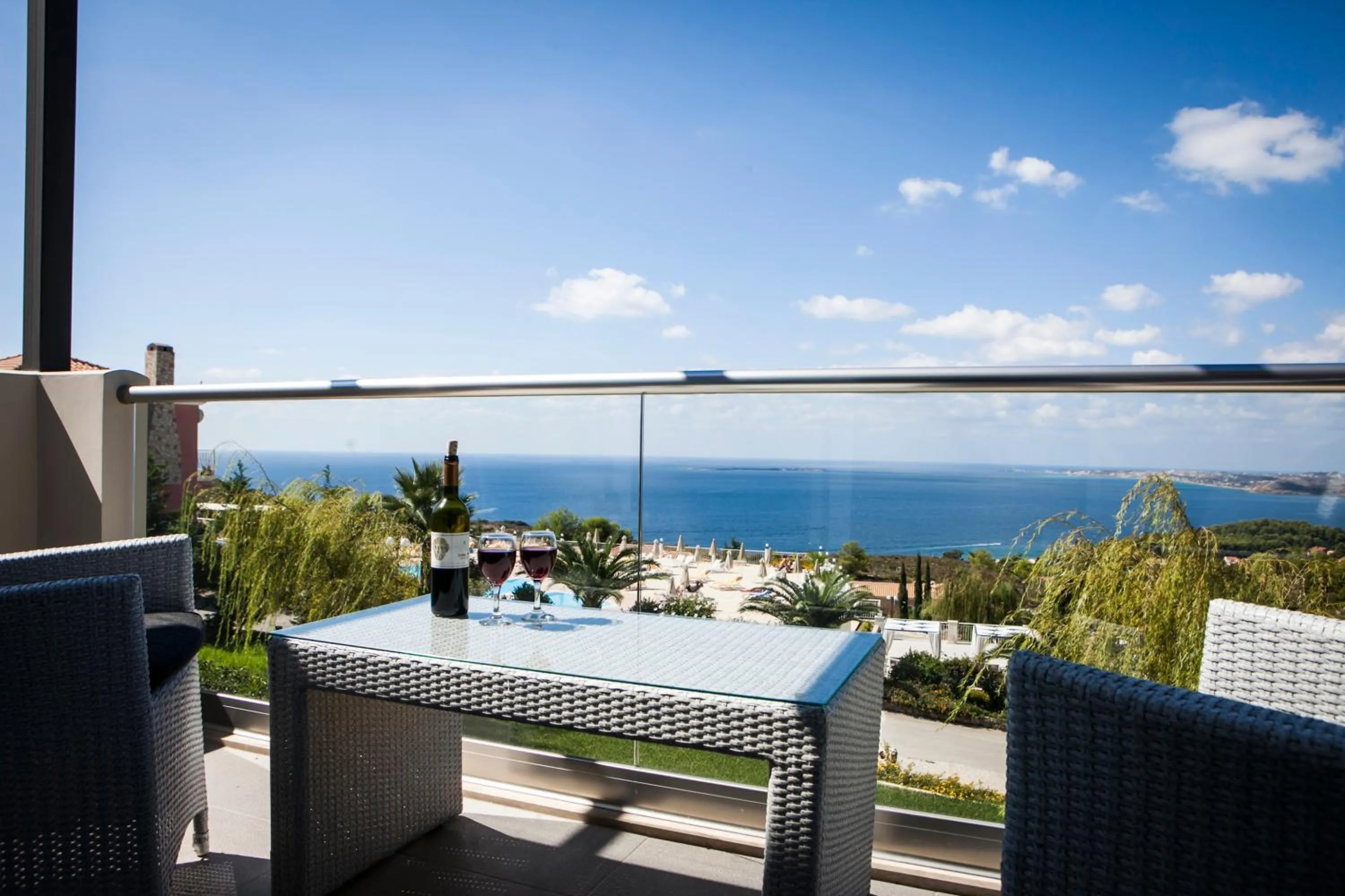 Balcony/Terrace in Dionysos Village Resort