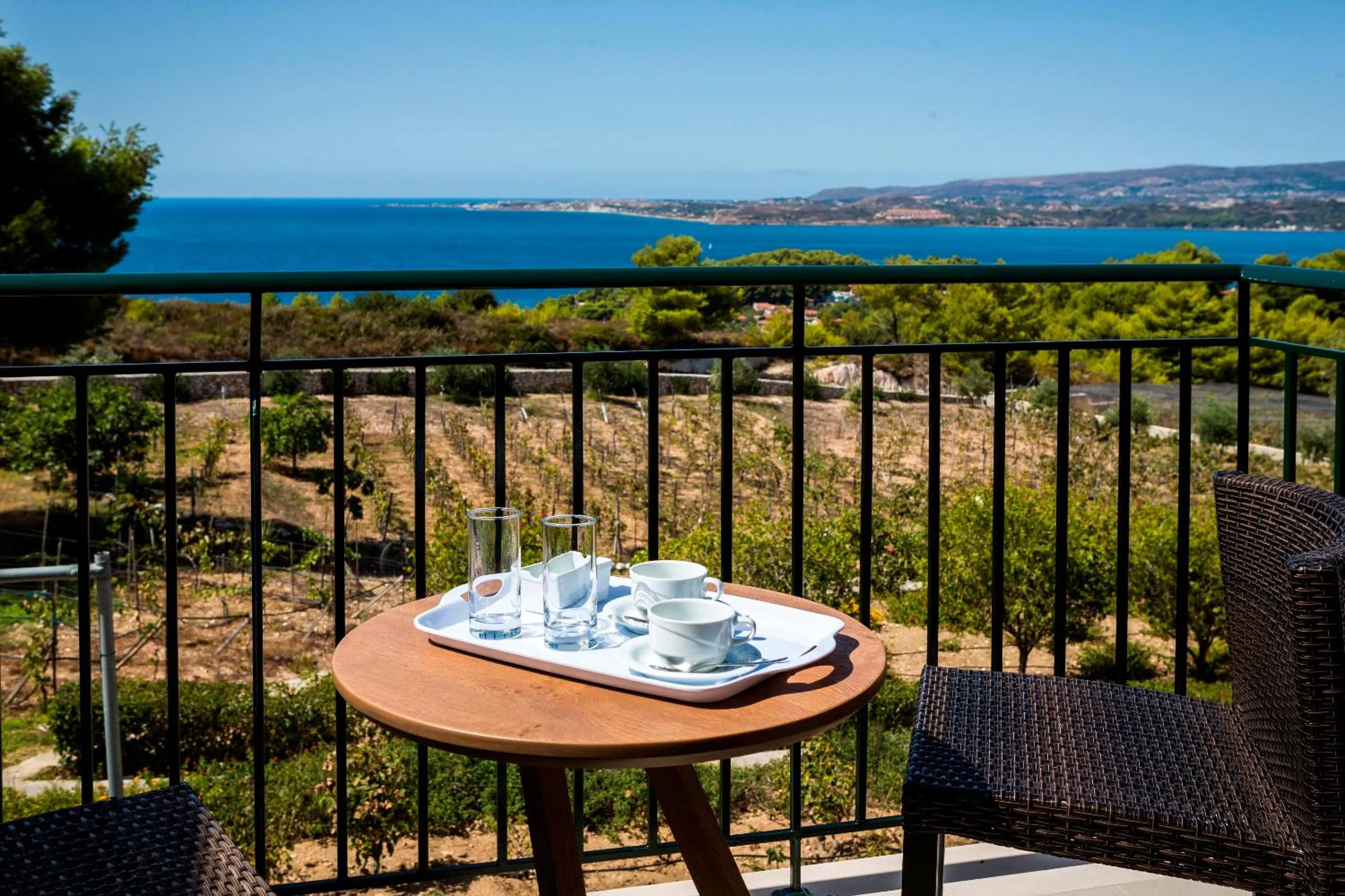 Sea view in Dionysos Village Resort