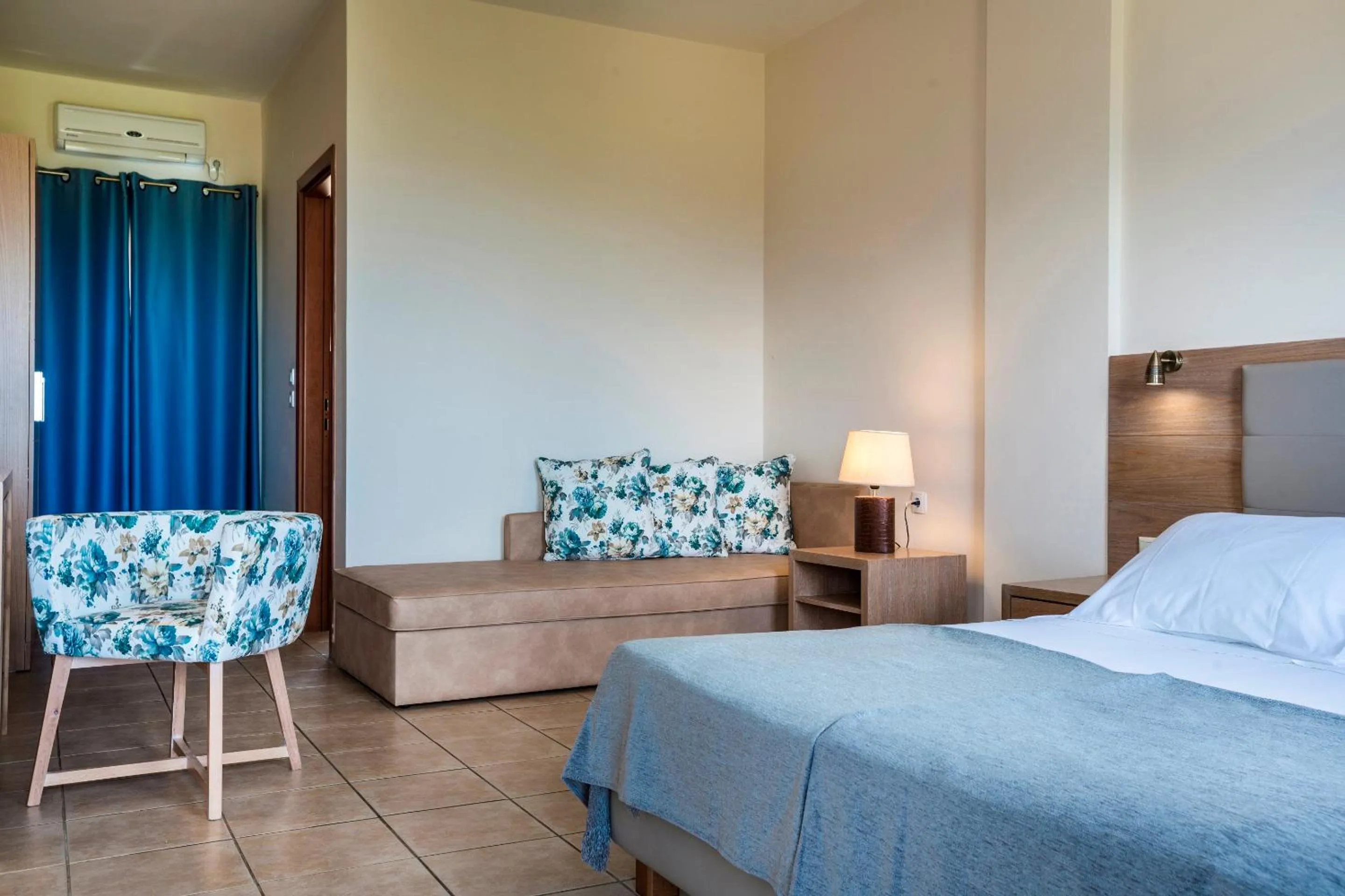 Bed in Dionysos Village Resort