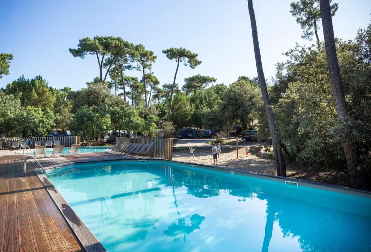 Natural landscape in Huttopia Oleron Les Pins