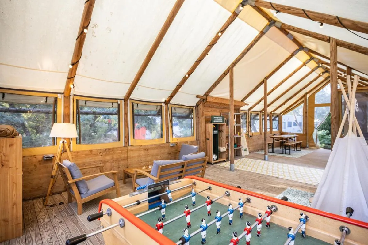 Game Room in Huttopia Oleron Les Pins