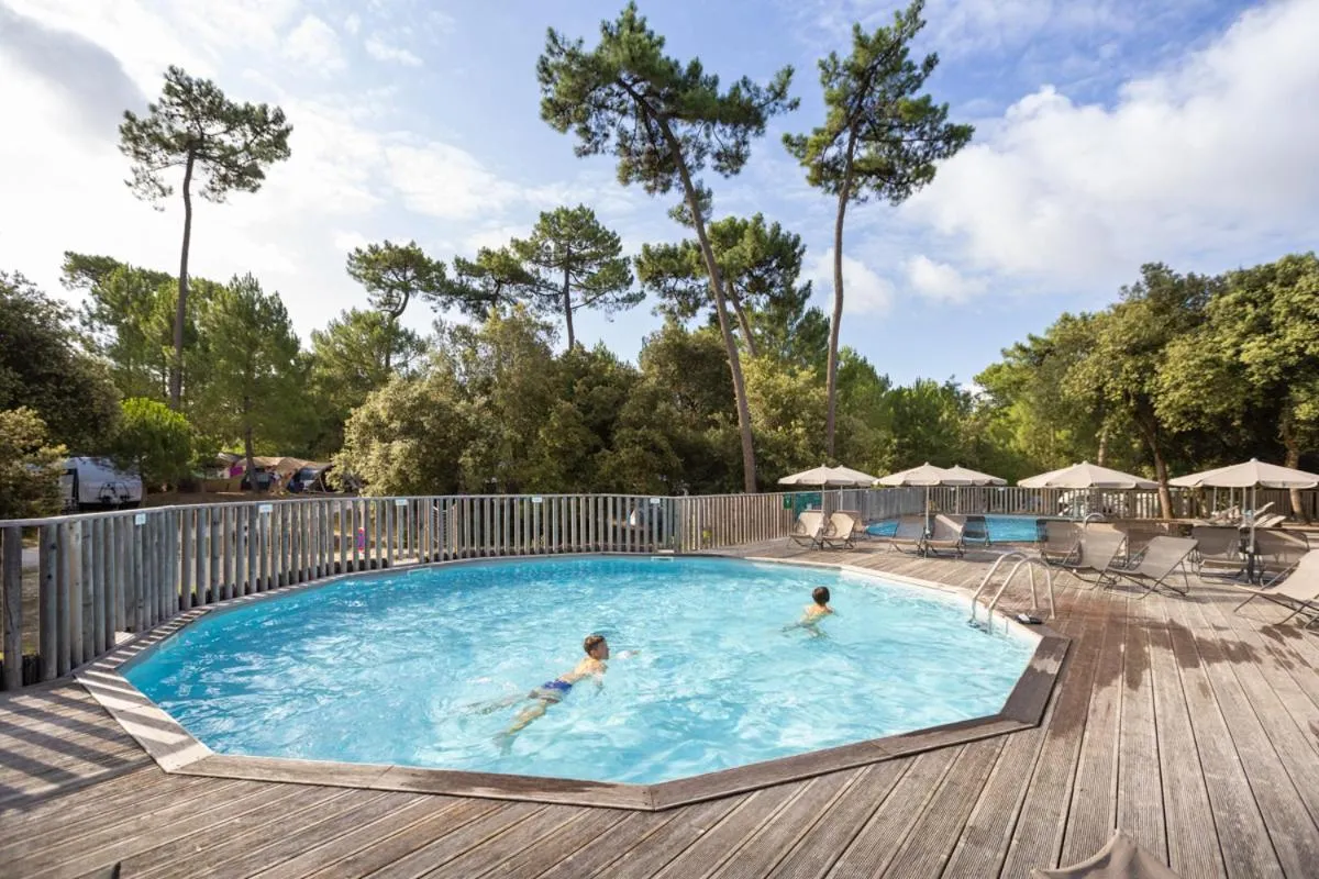 Natural landscape in Huttopia Oleron Les Pins