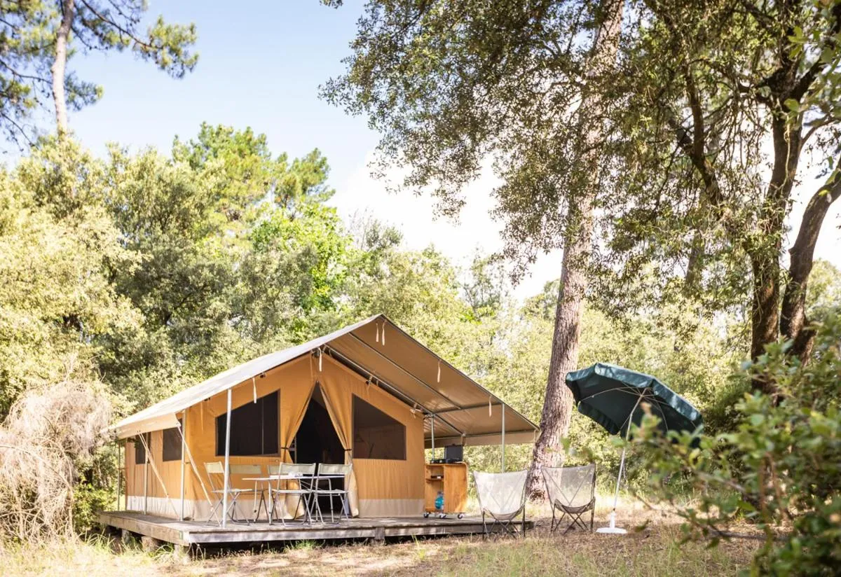 Natural landscape in Huttopia Oleron Les Pins