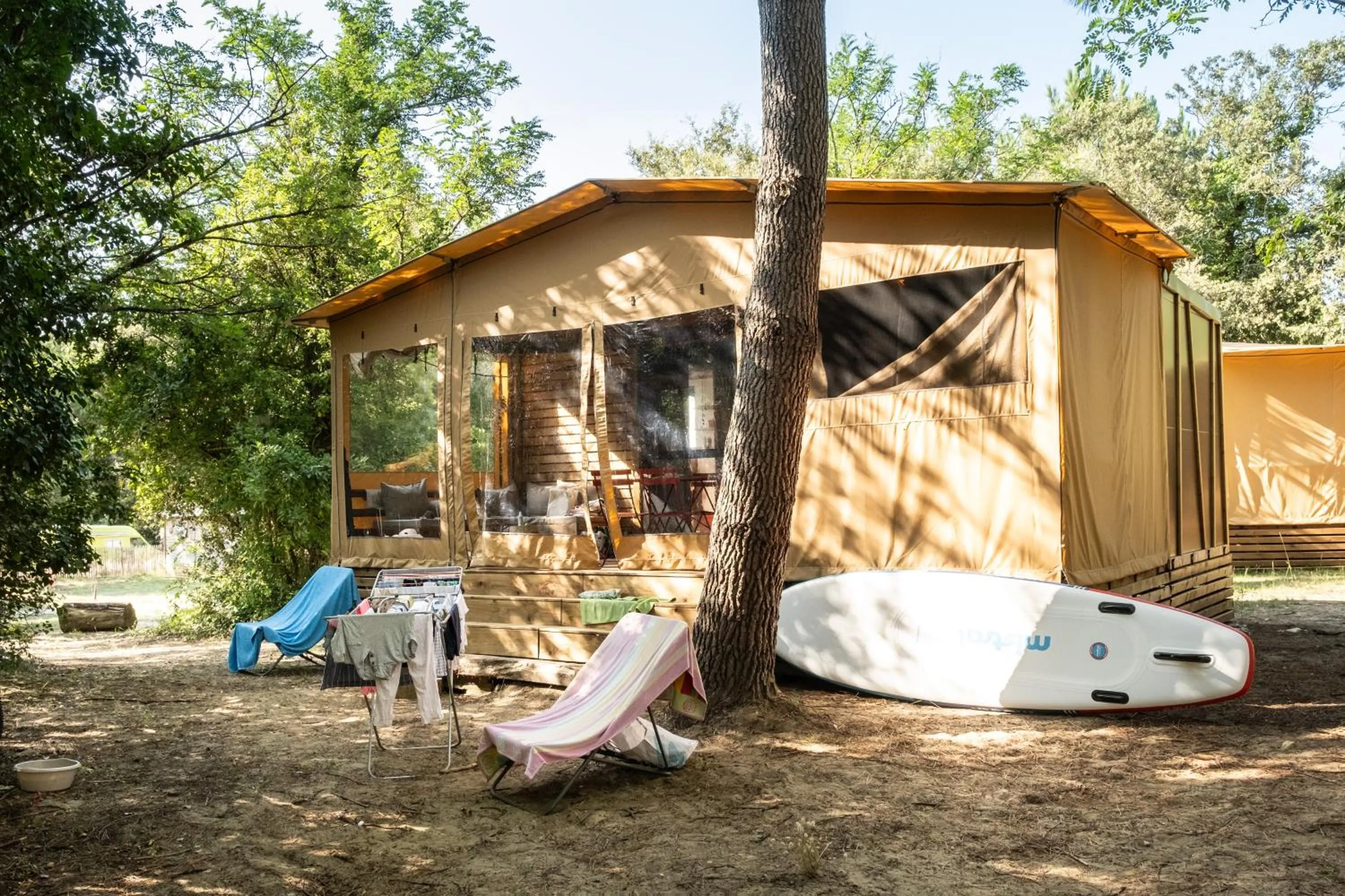Day in Huttopia Oleron Les Pins