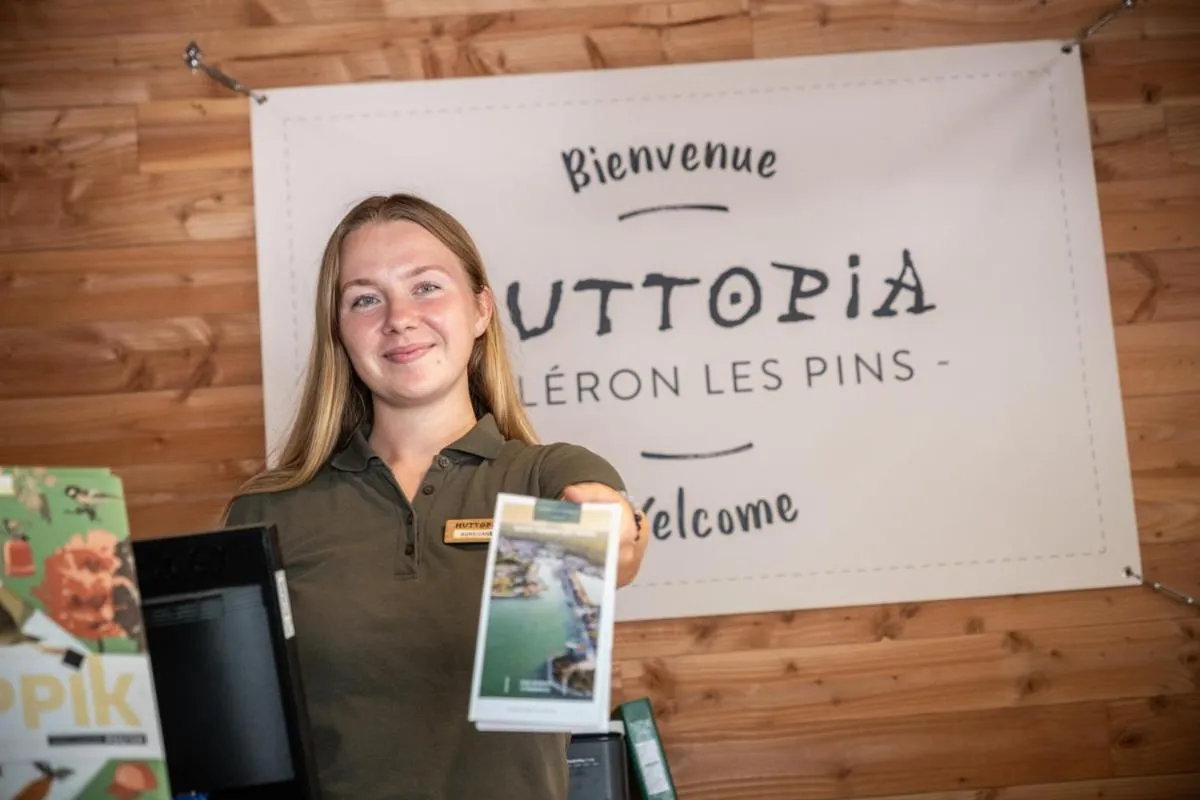 Property logo or sign in Huttopia Oleron Les Pins
