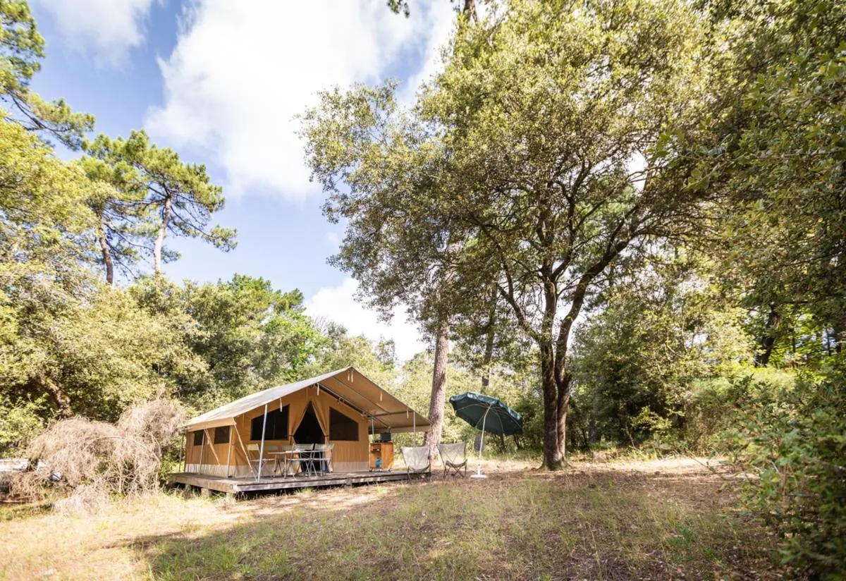 Natural landscape in Huttopia Oleron Les Pins