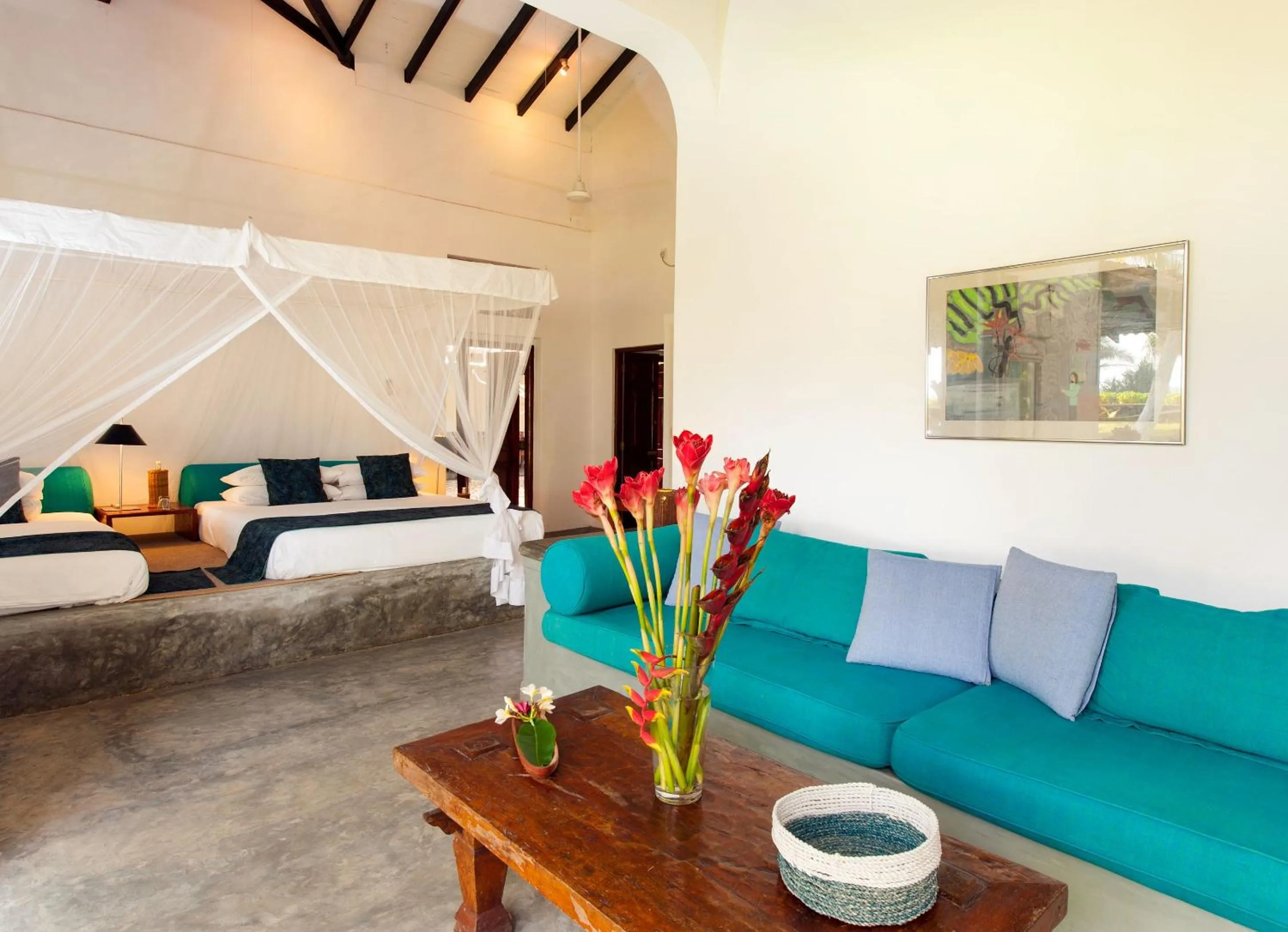 Bed in Apa Villa Thalpe