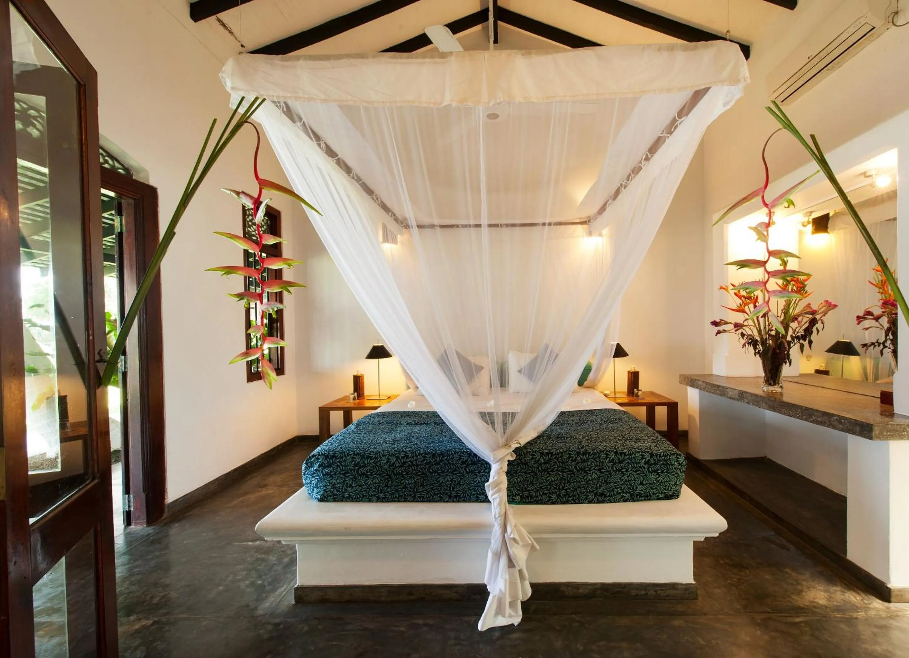 Bed in Apa Villa Thalpe