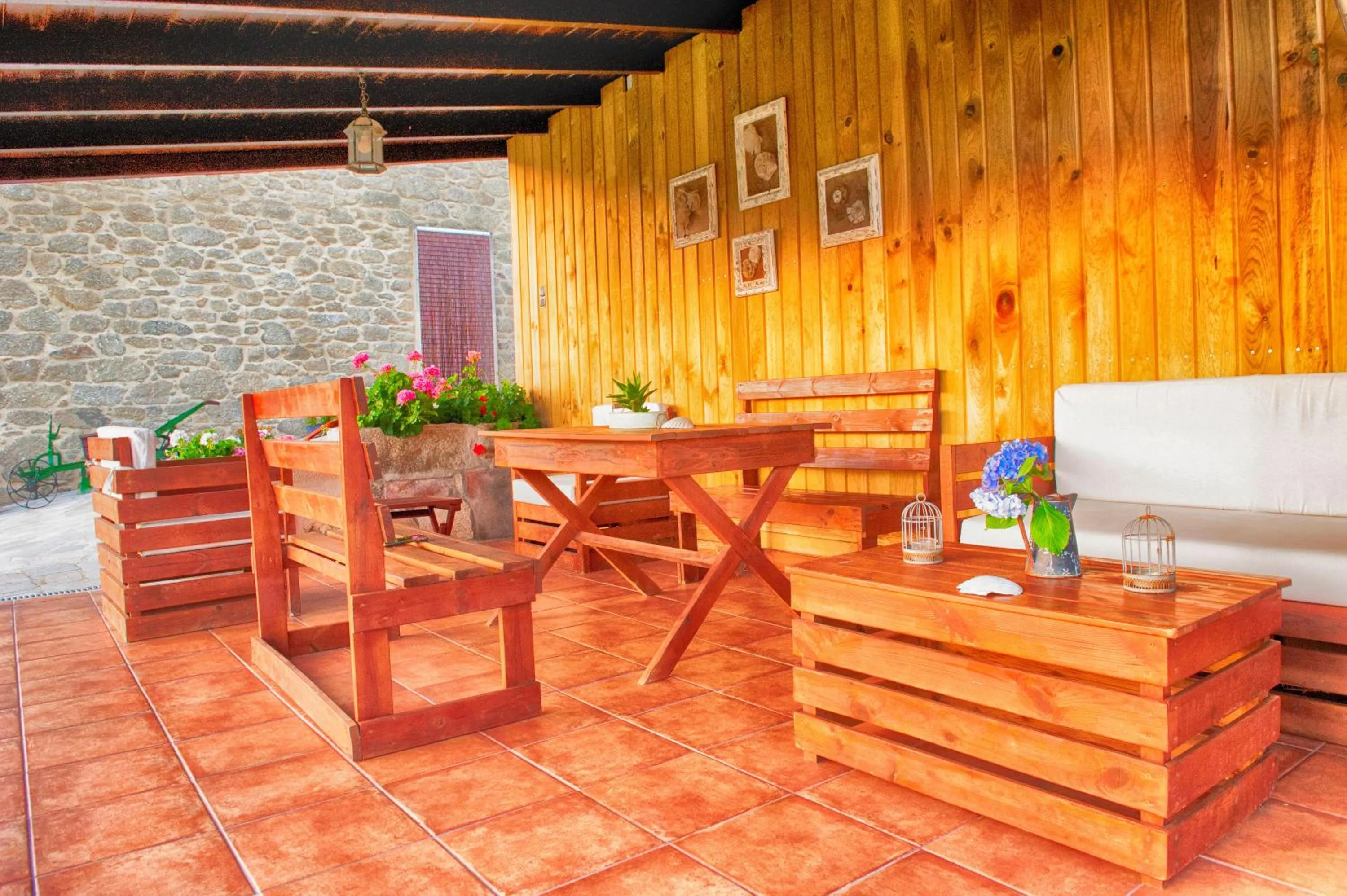 Patio in A Casa do Folgo Turismo Rural