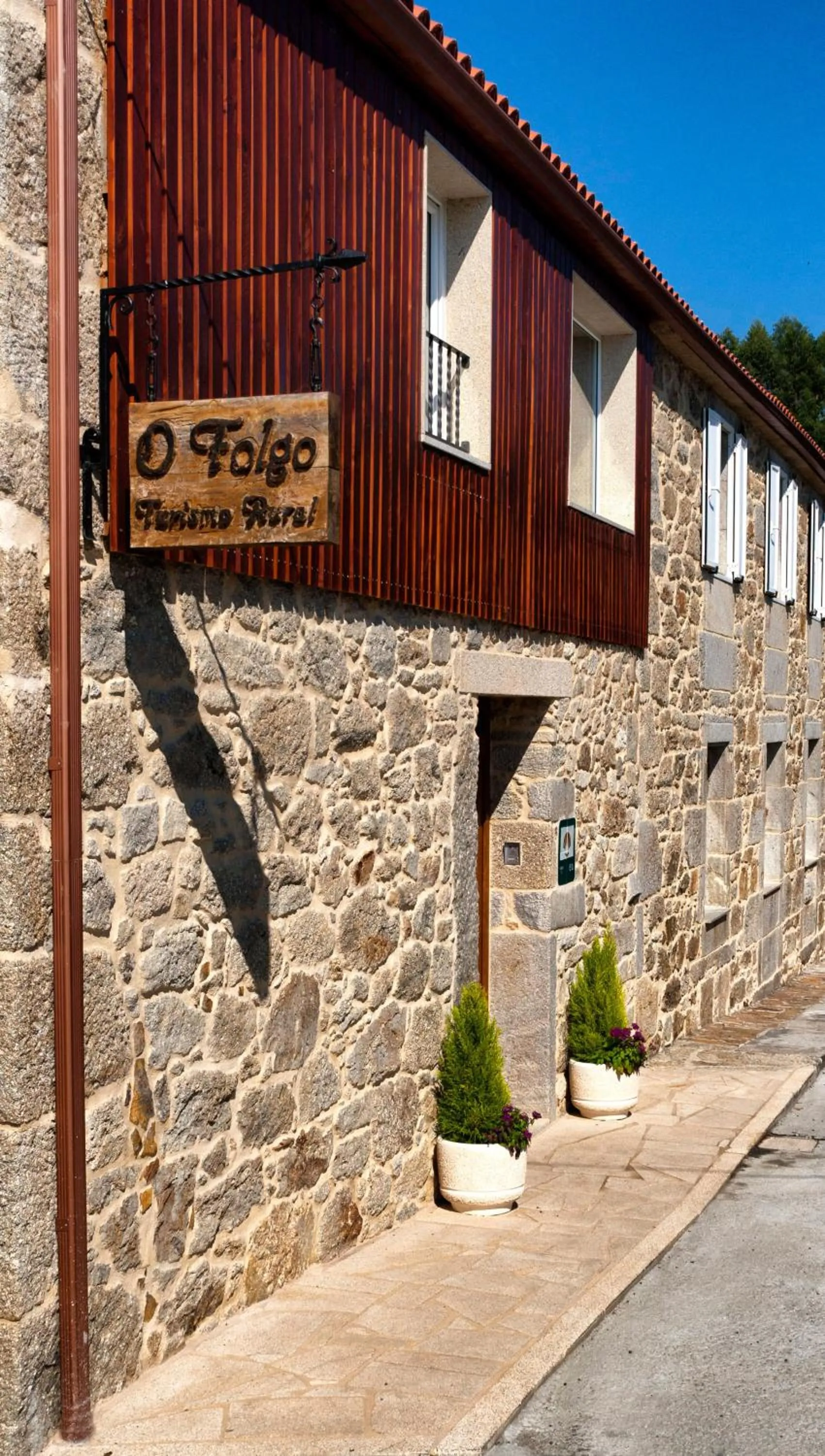 Facade/entrance in A Casa do Folgo Turismo Rural