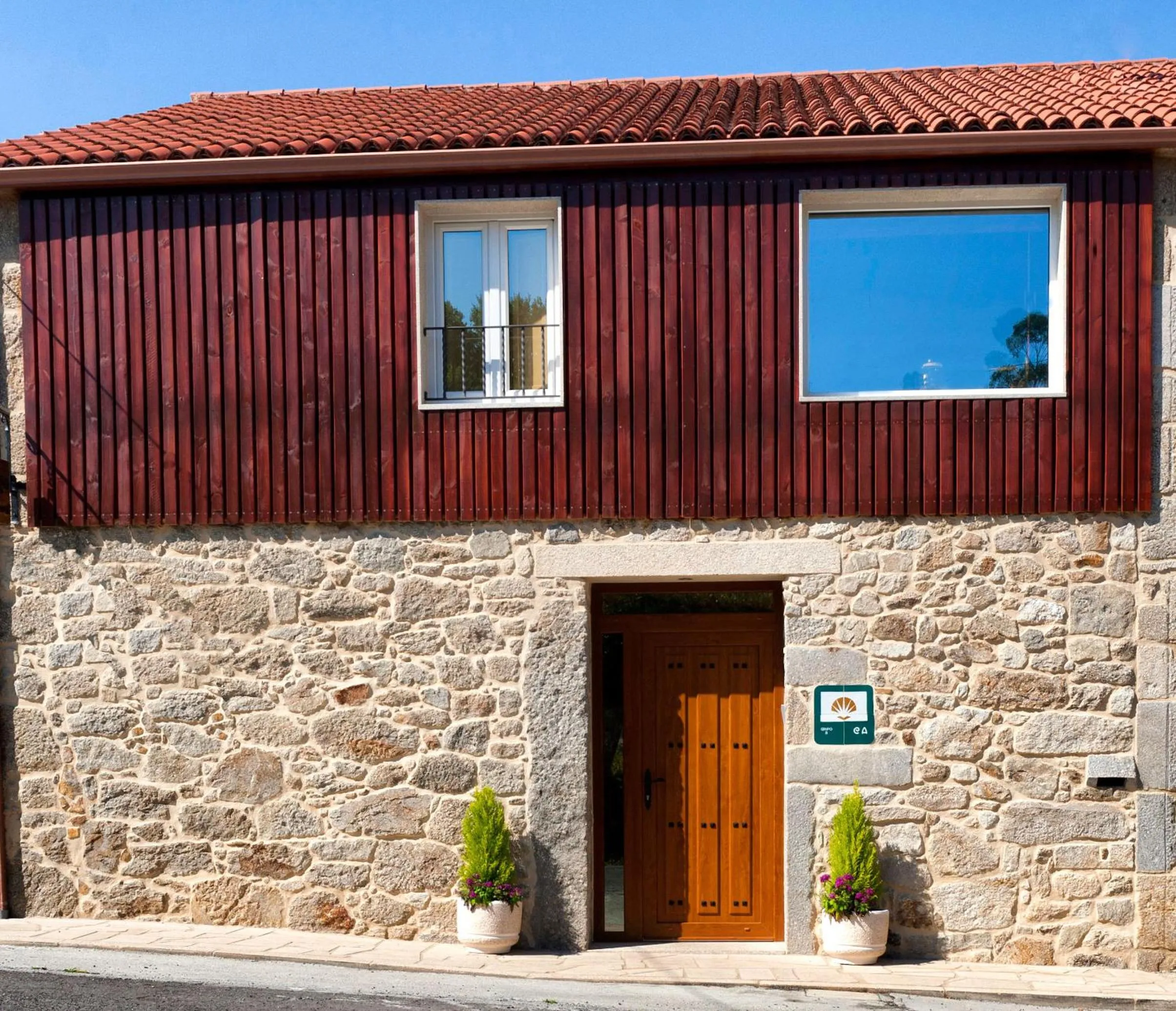 Facade/entrance in A Casa do Folgo Turismo Rural
