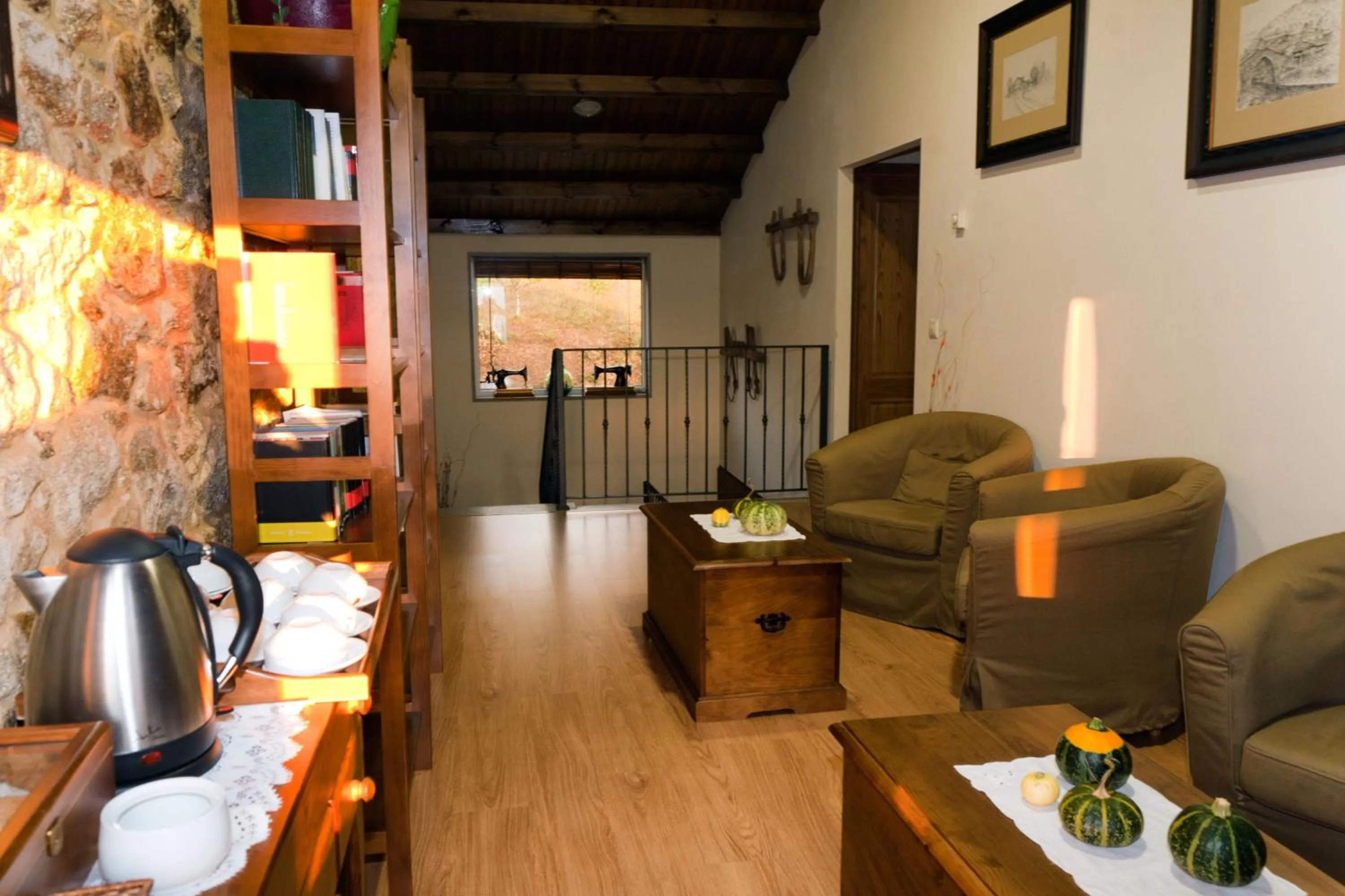 Living room in A Casa do Folgo Turismo Rural