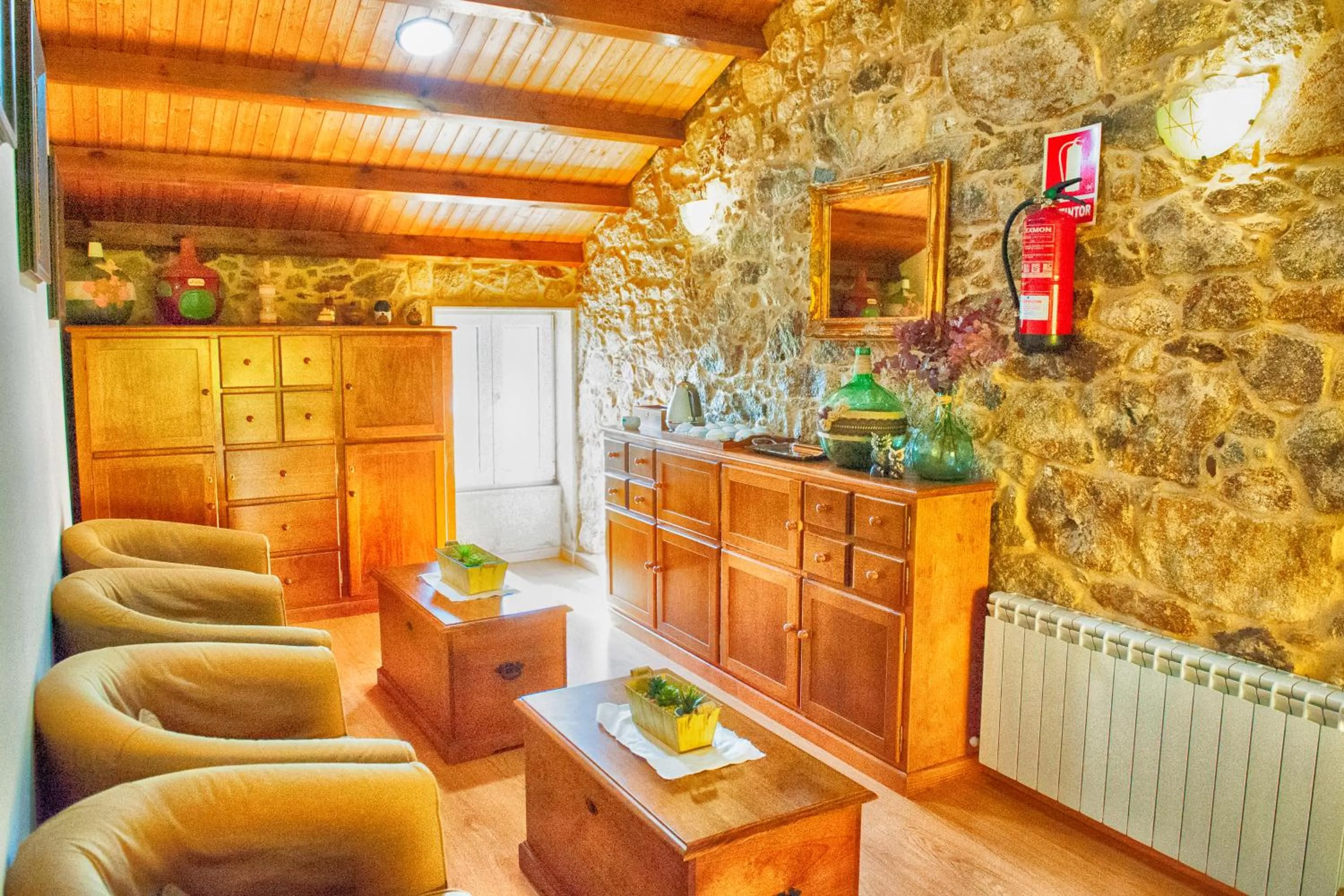 Living room in A Casa do Folgo Turismo Rural