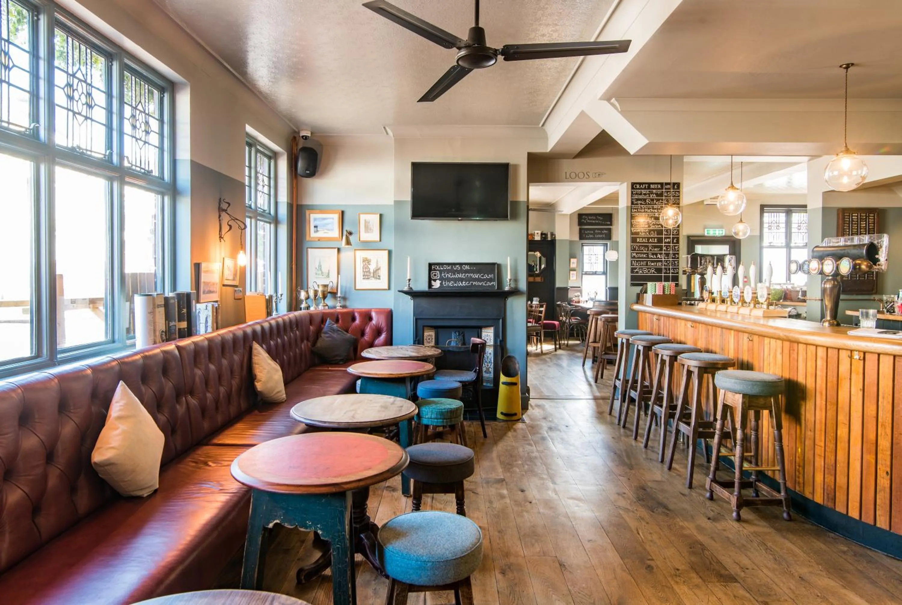 Restaurant/places to eat in The Waterman