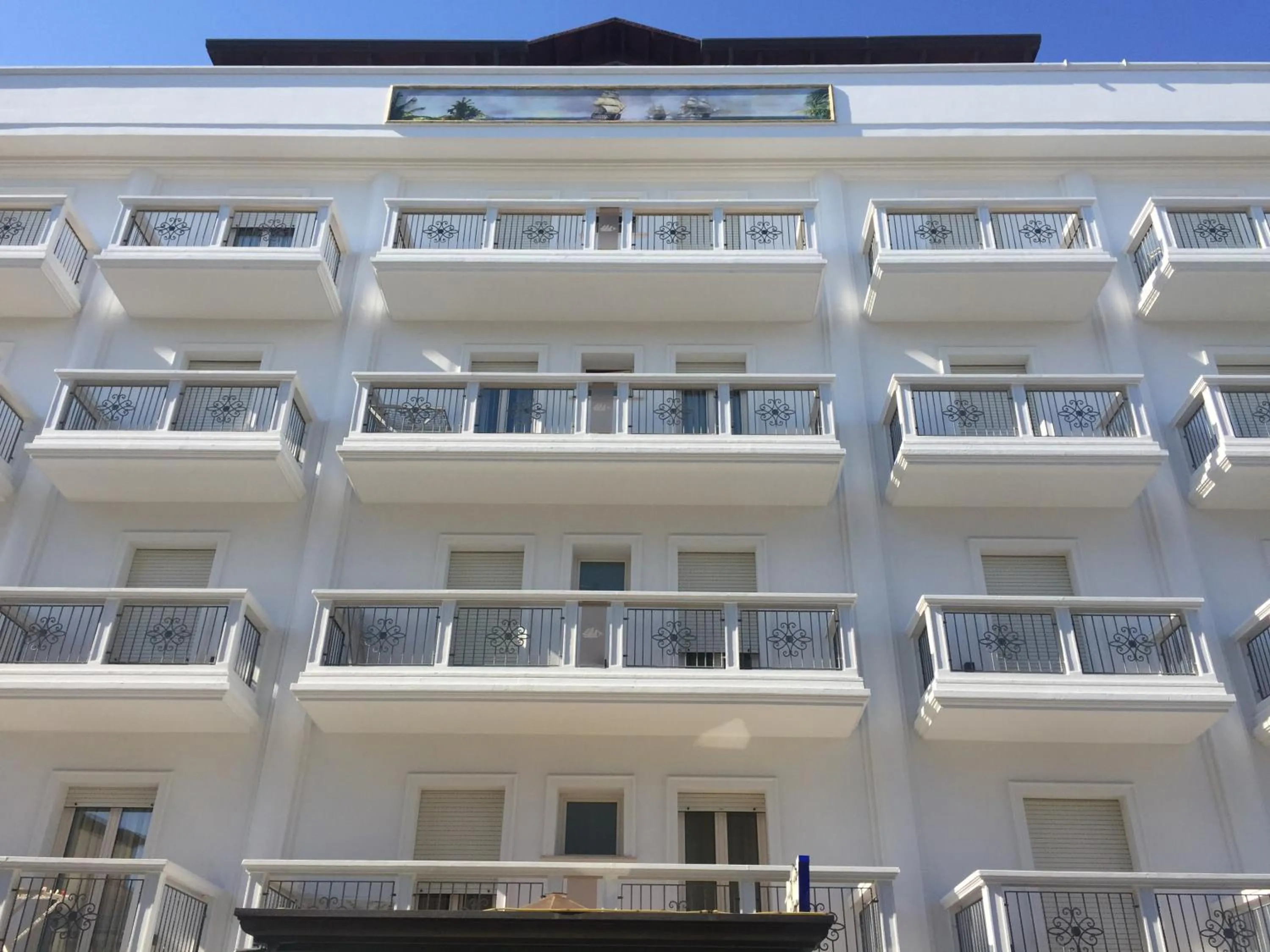 Facade/entrance in Hotel Residence Veliero