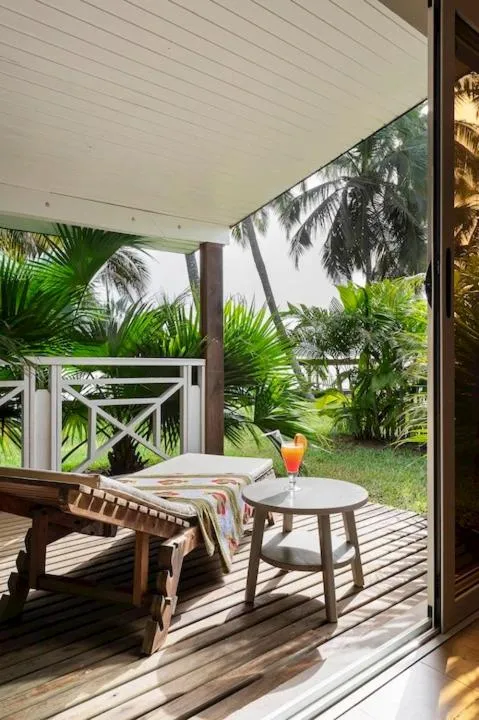 Balcony/Terrace in Hotel Coucoue Lodge