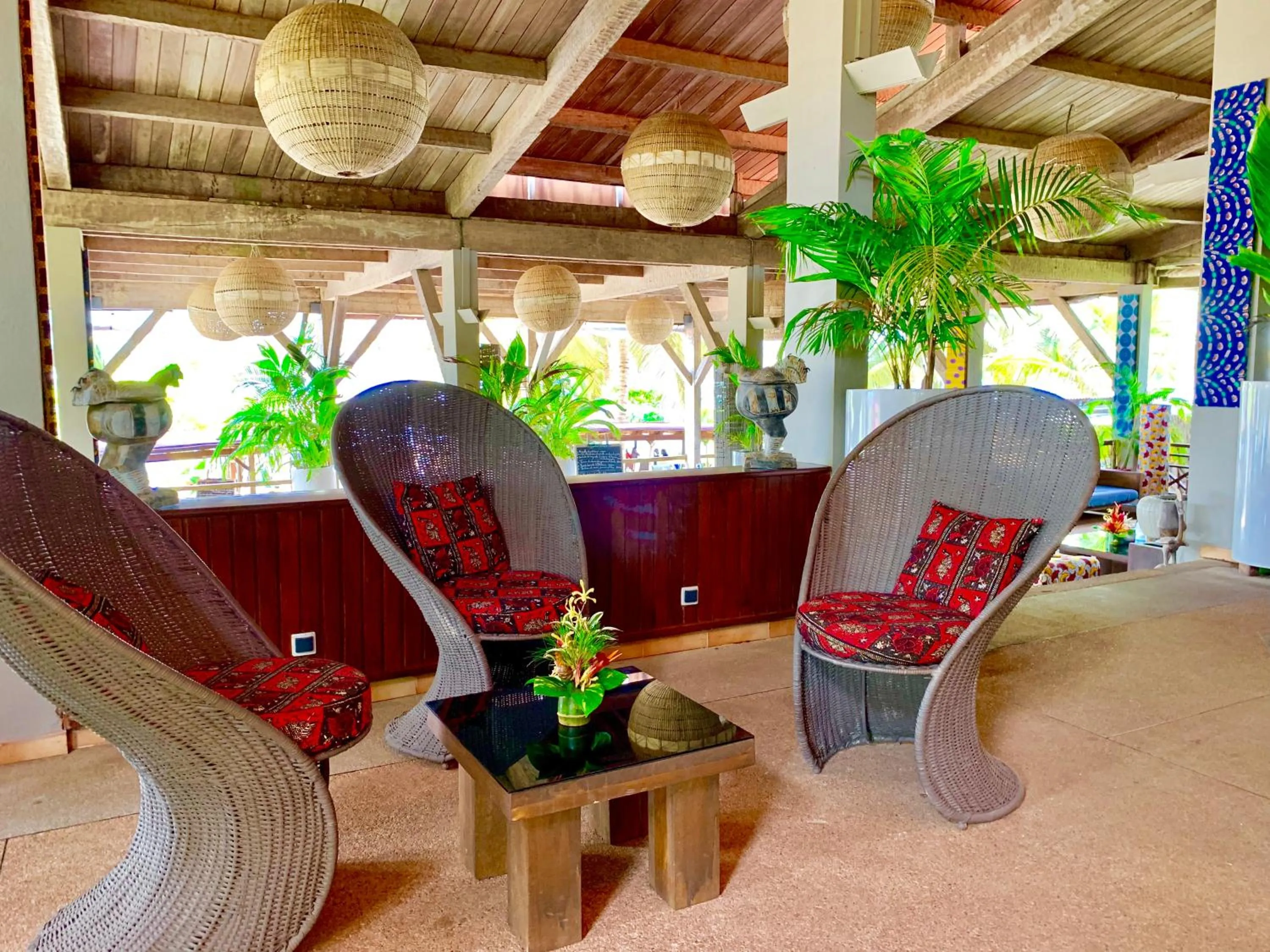 Lounge or bar in Hotel Coucoue Lodge