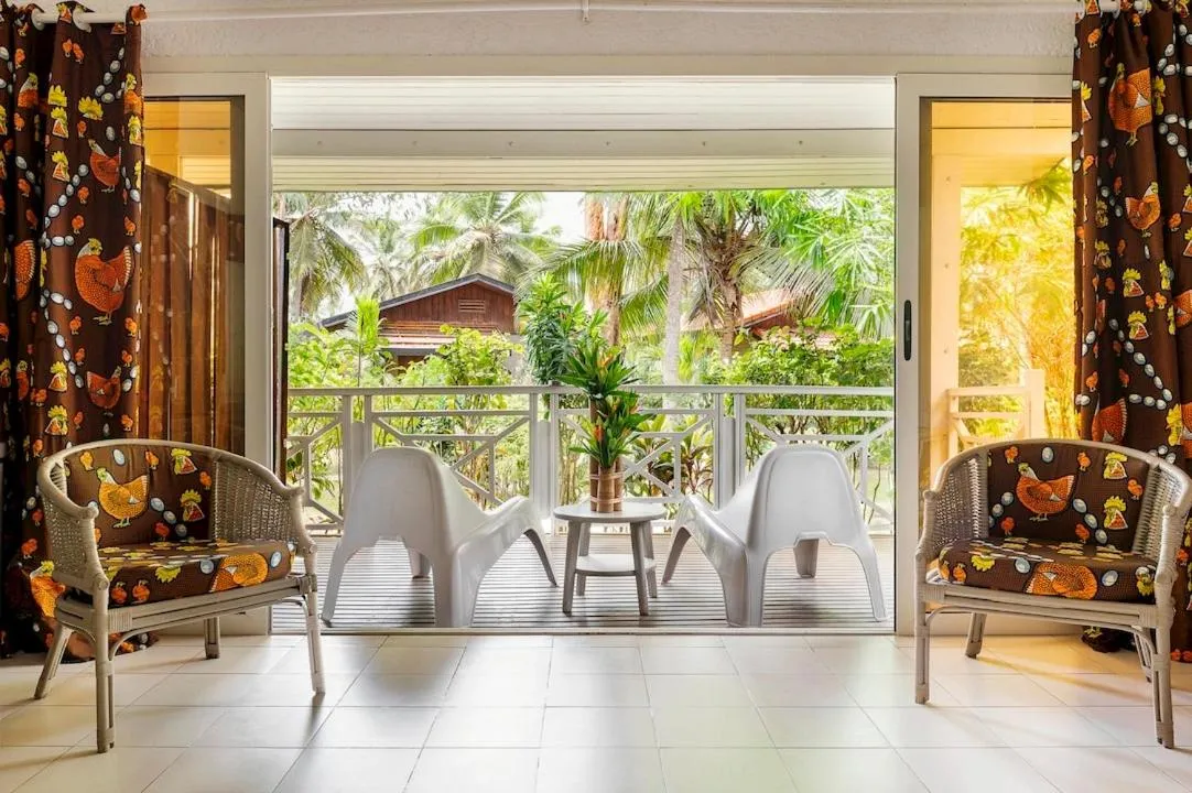 Balcony/Terrace in Hotel Coucoue Lodge