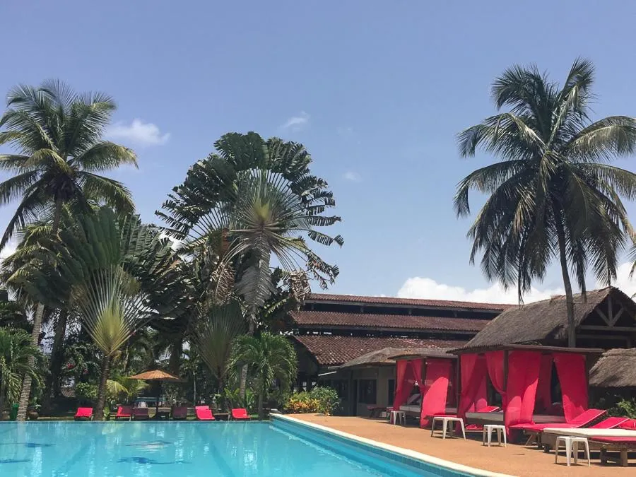Swimming pool in Hotel Coucoue Lodge