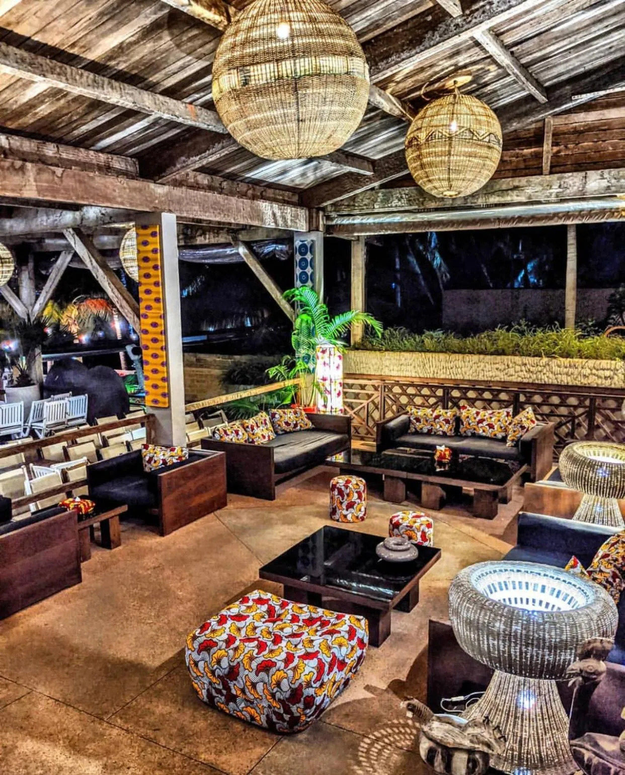 Lounge or bar in Hotel Coucoue Lodge