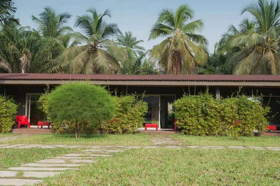 Patio in Hotel Coucoue Lodge