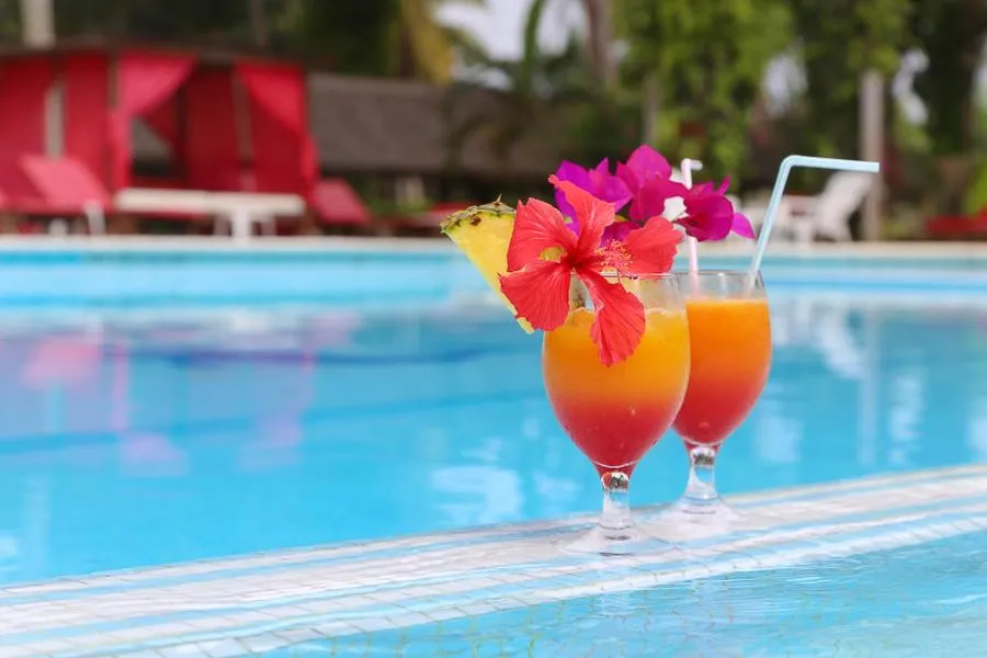Swimming pool in Hotel Coucoue Lodge