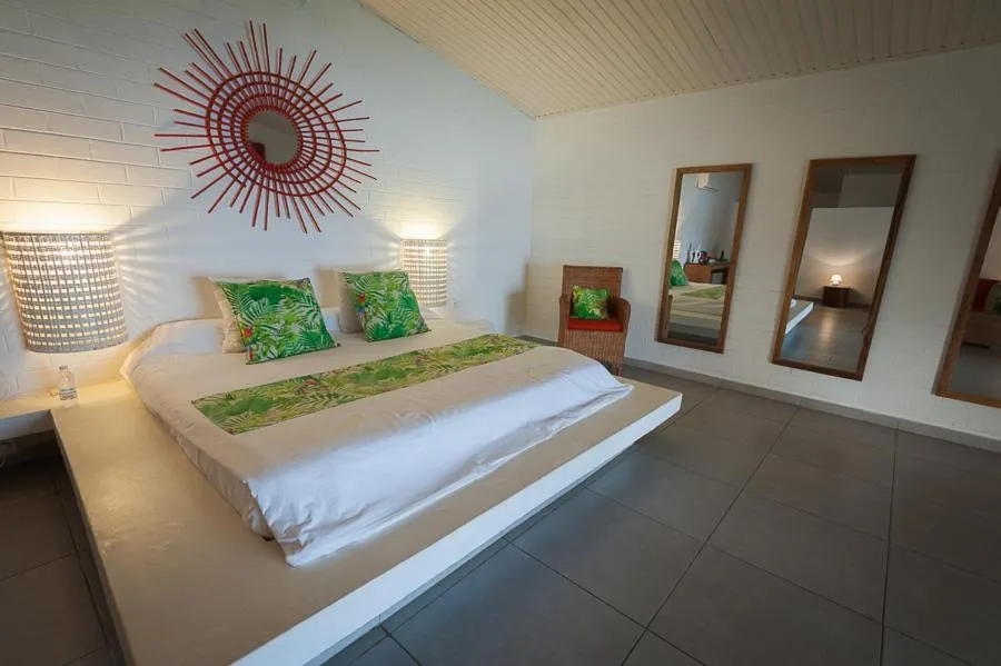 Bed in Hotel Coucoue Lodge