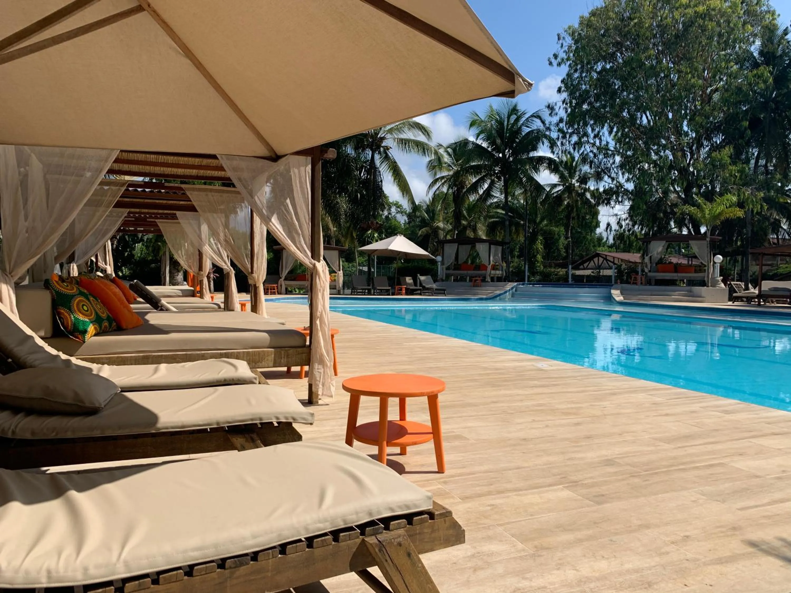 Swimming pool in Hotel Coucoue Lodge