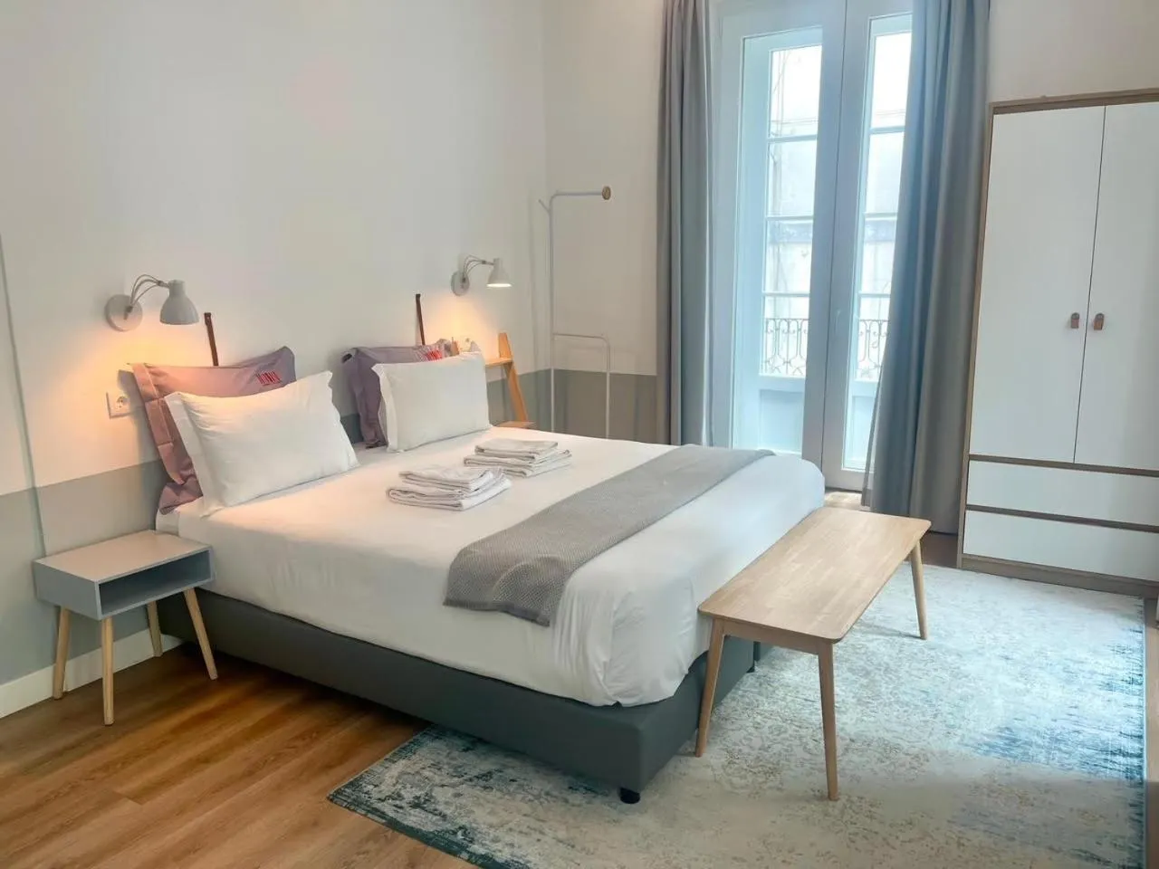 Bedroom, Bed in Lisbon Colours Bairro Alto Apartments