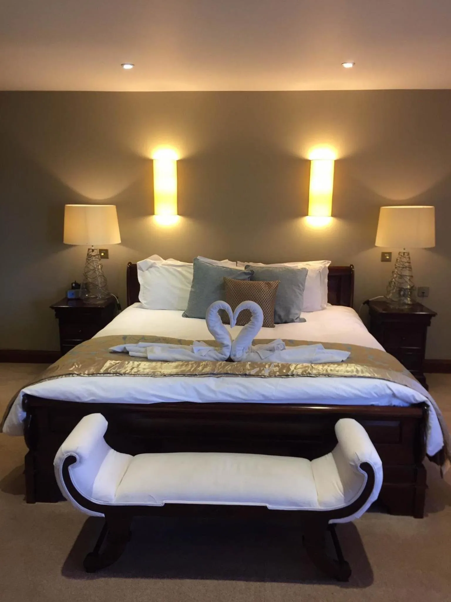 Bedroom, Bed in Garstang Country Hotel & Golf, Sure Hotel Collection