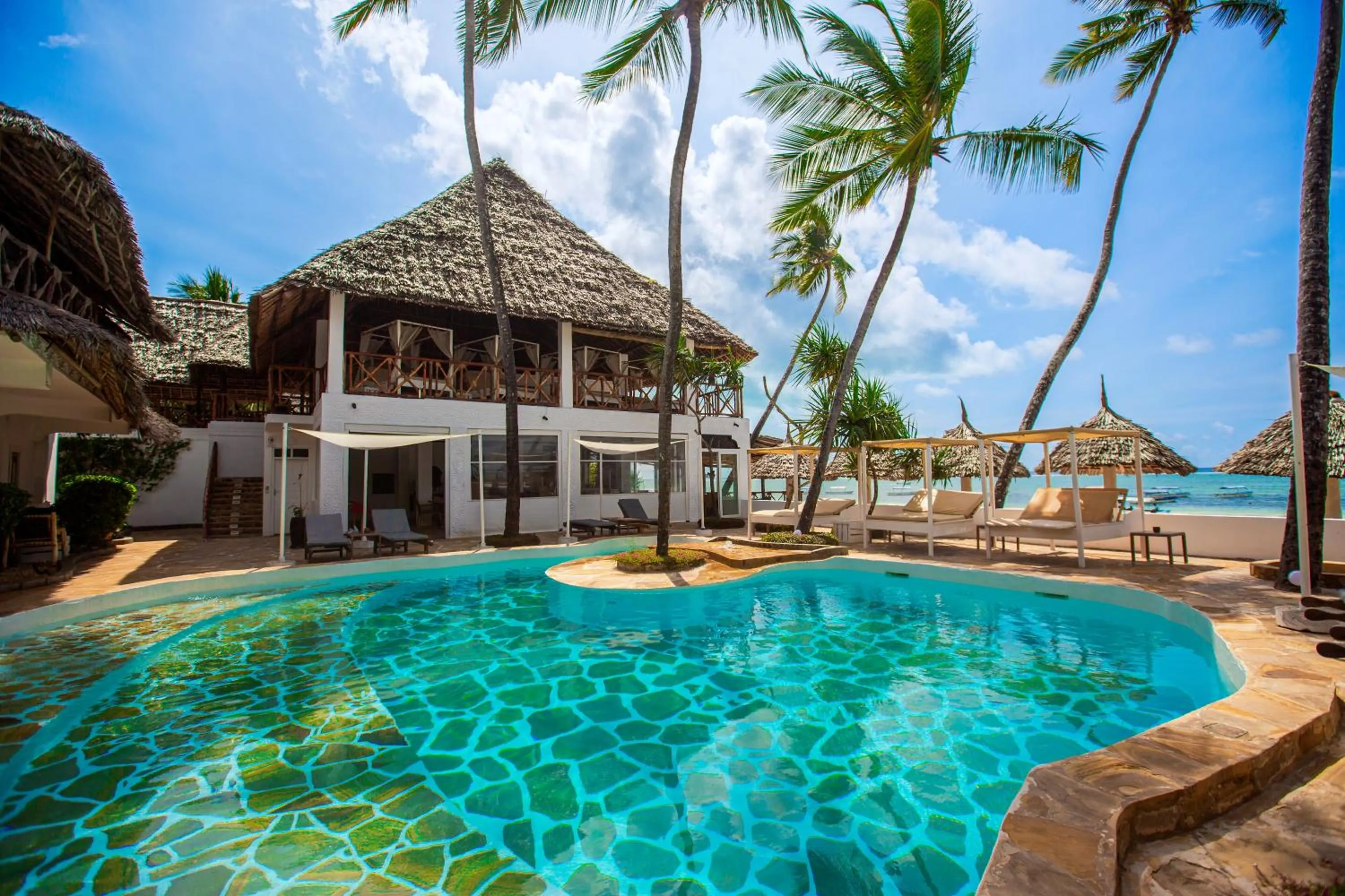 Swimming pool in AHG Dream's Bay Beach Hotel - Adults Only