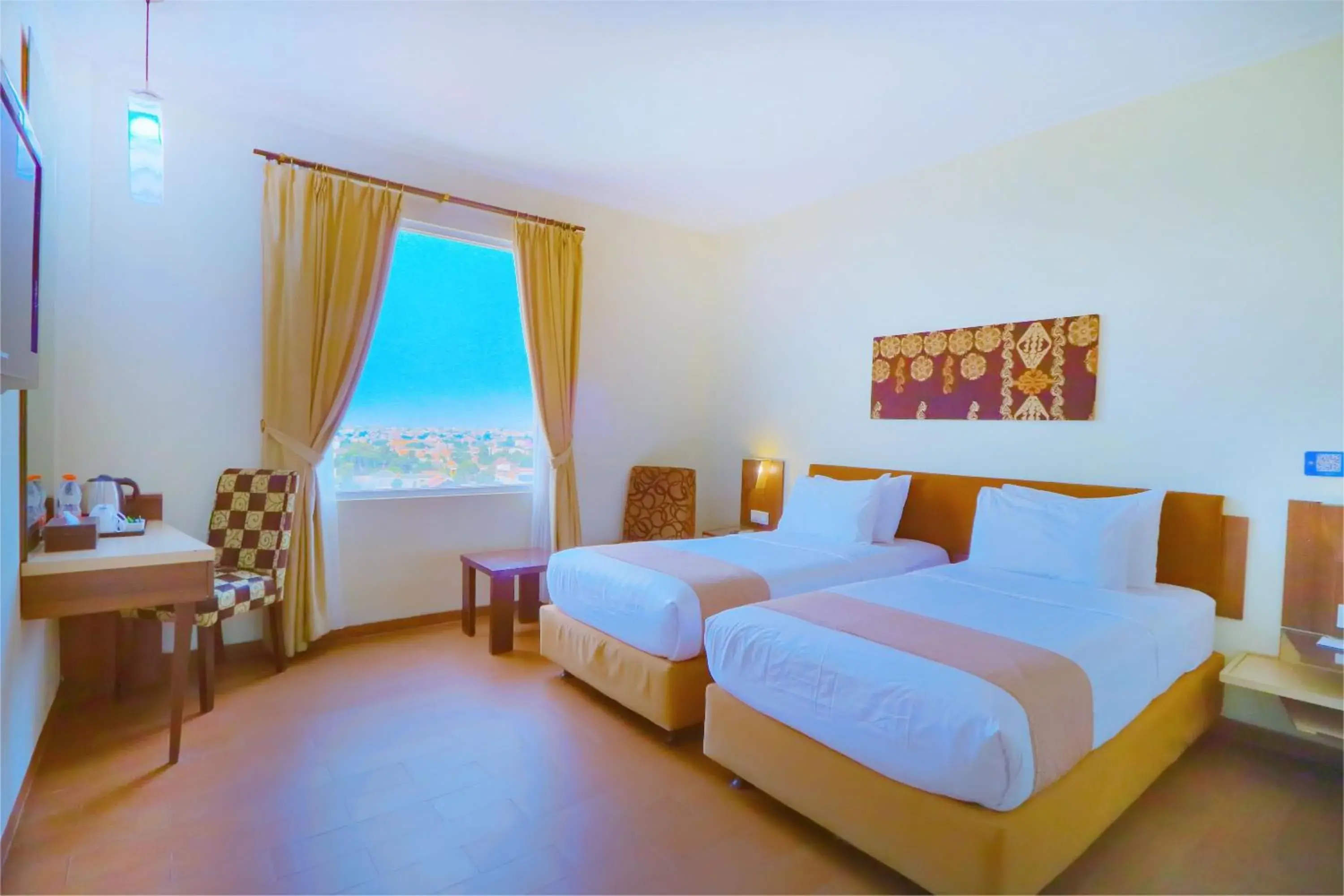 Twin Room in Hotel Dafam Pekalongan Twin Room in Hotel Dafam Pekalongan