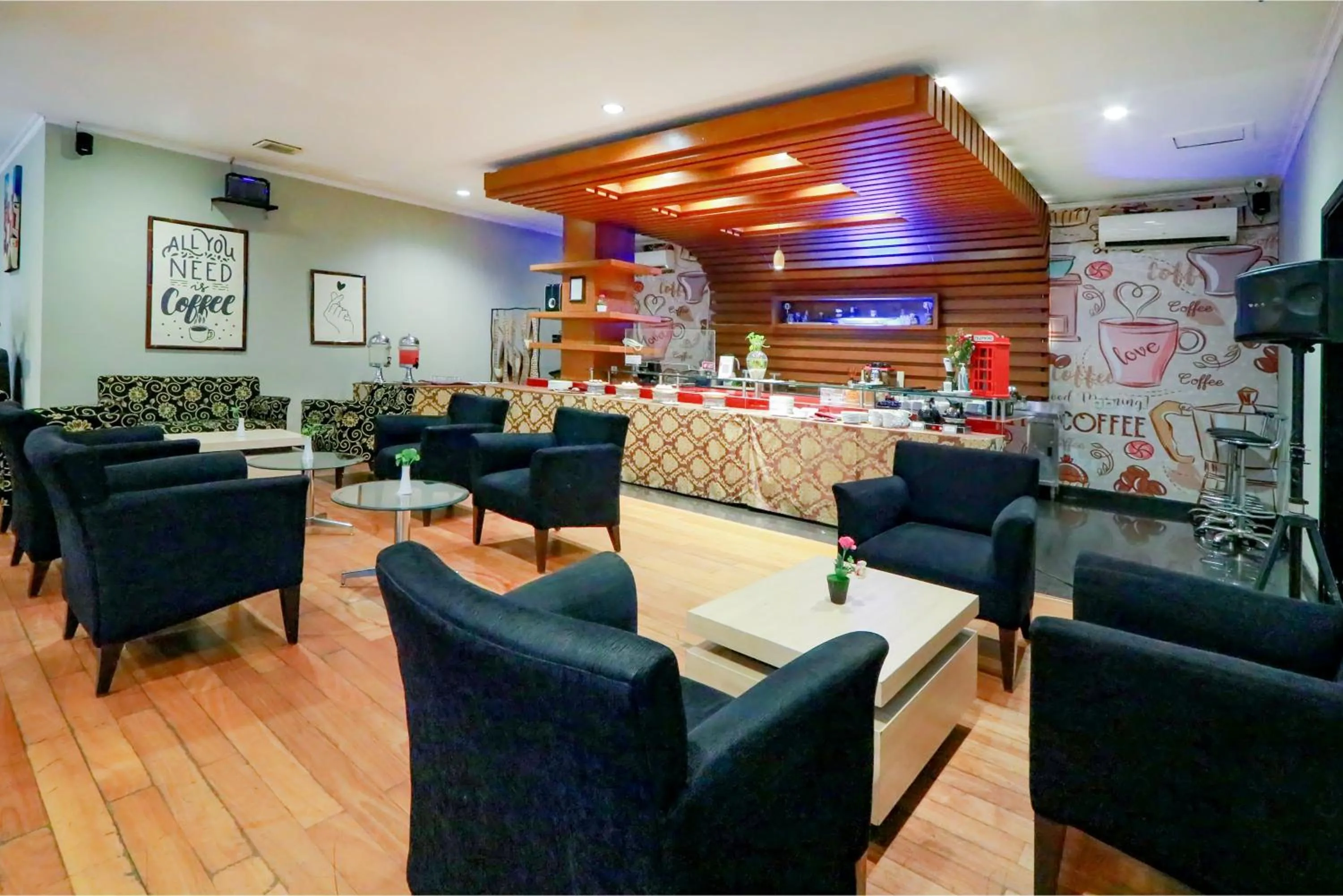 Lounge or bar in Hotel Dafam Pekalongan